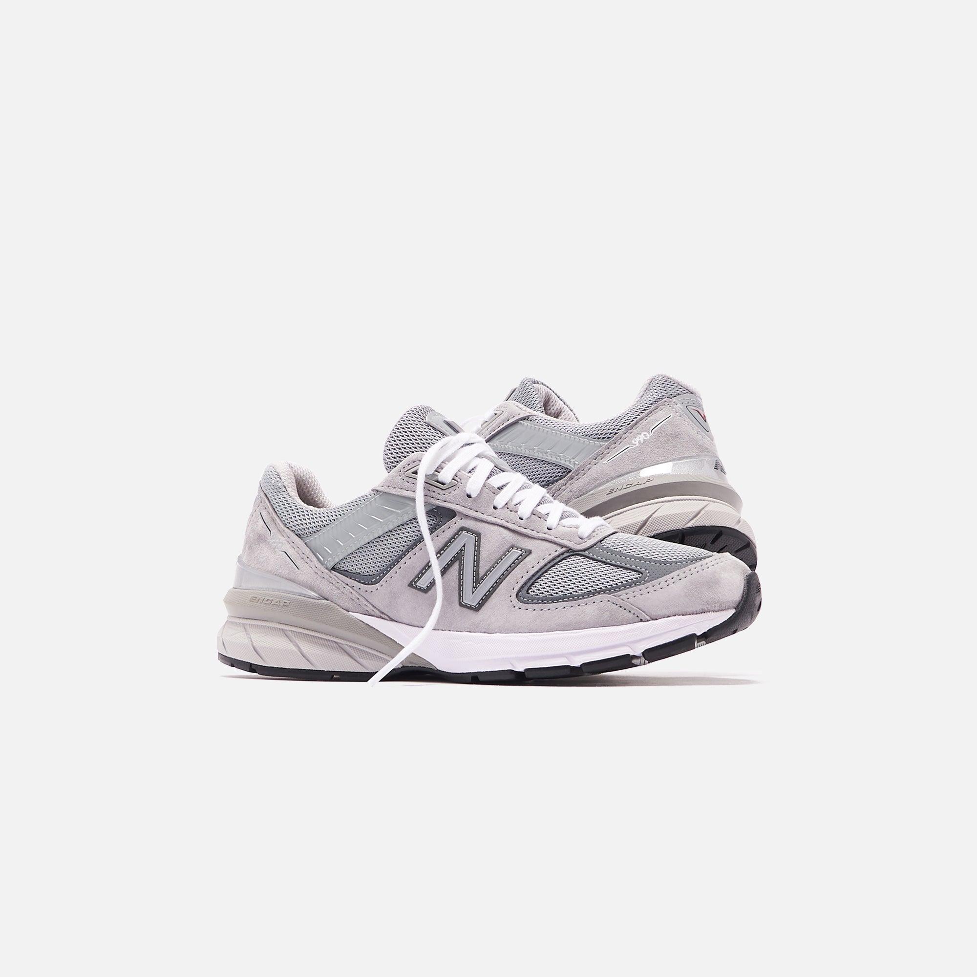 New Balance Made in USA WMNS 990v5 - Grey / Castlerock Female Product Image