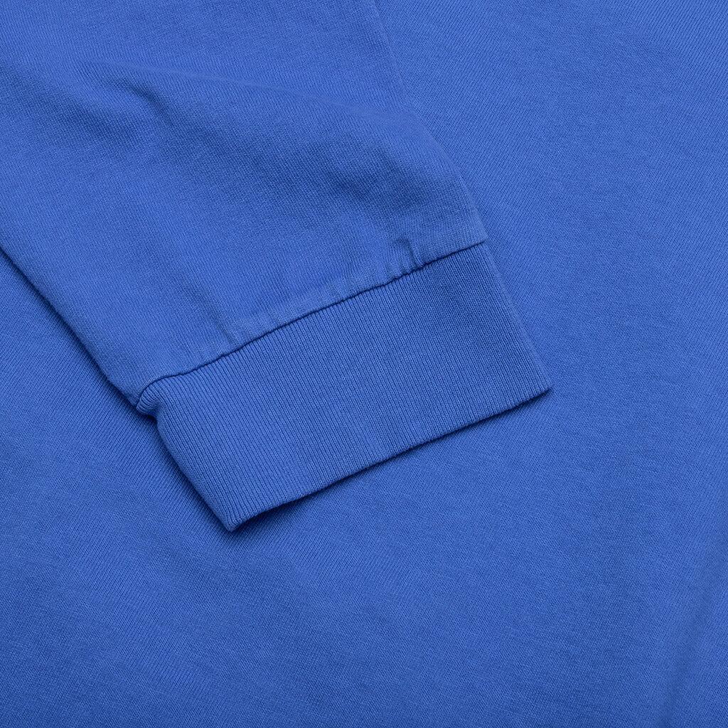 Feature x Wynn Logo Lock Up L/S Tee - Dazzling Blue Male Product Image