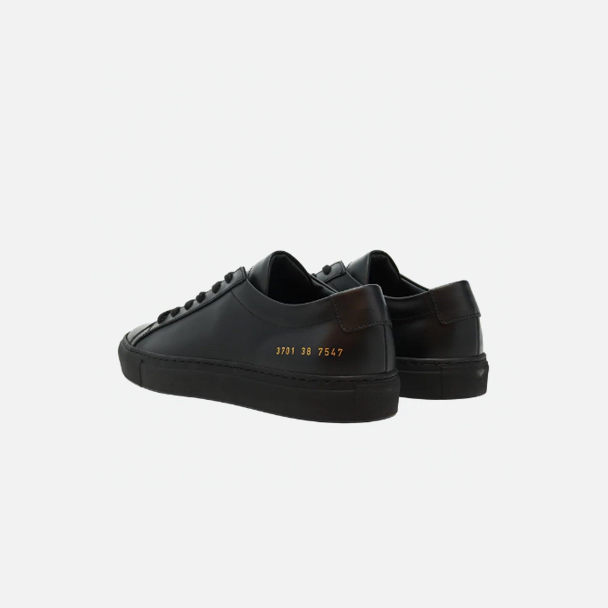 Common Projects WMNS Original Achilles Low - Black Female Product Image