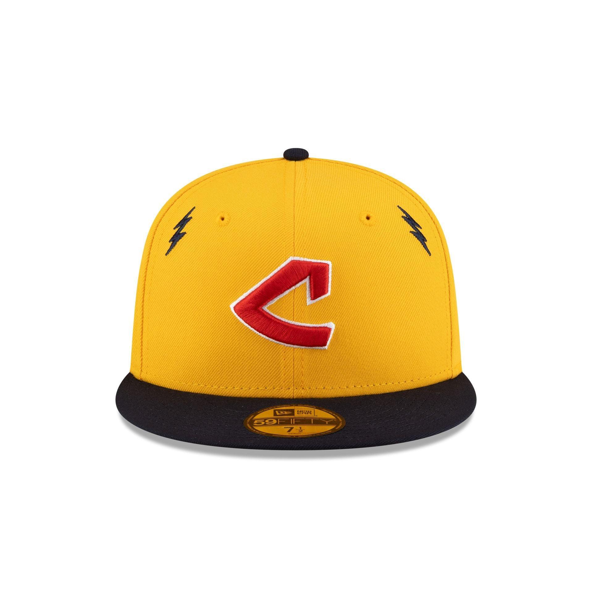Diet Starts Monday x Cleveland Guardians Lightening Bolts 59FIFTY Fitted Hat Male Product Image