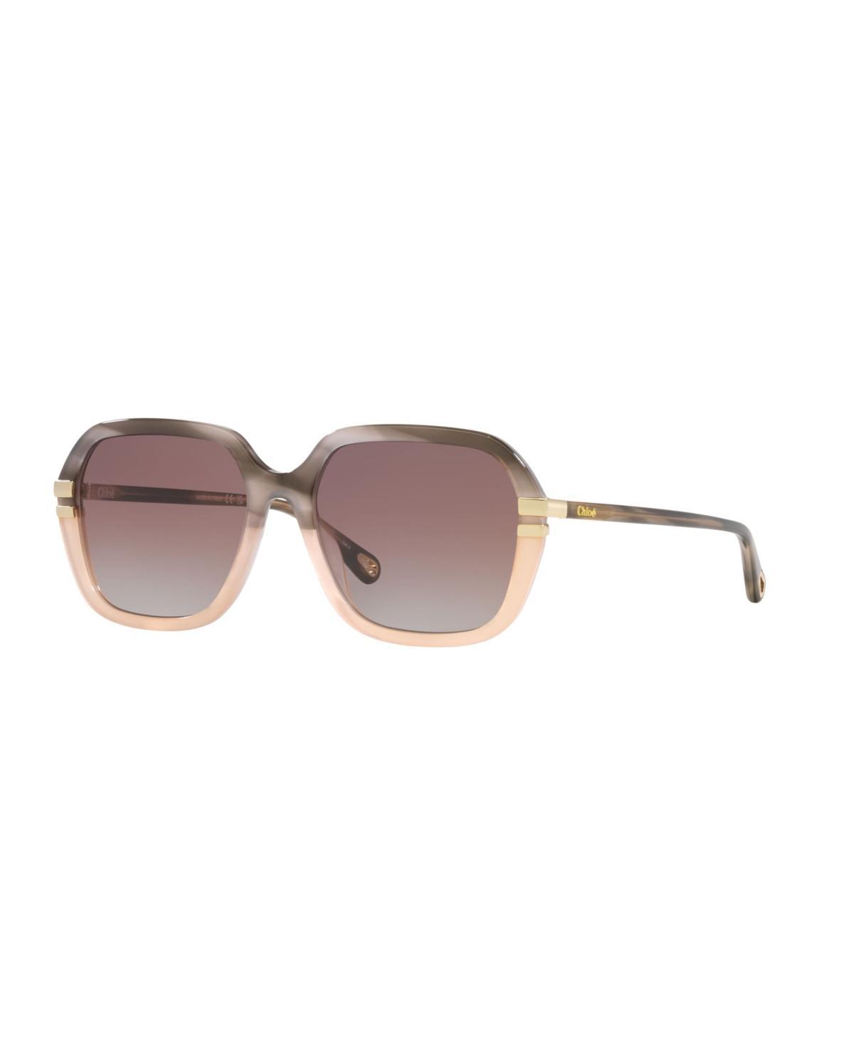 Chloe West Round Sunglasses, 57mm Product Image