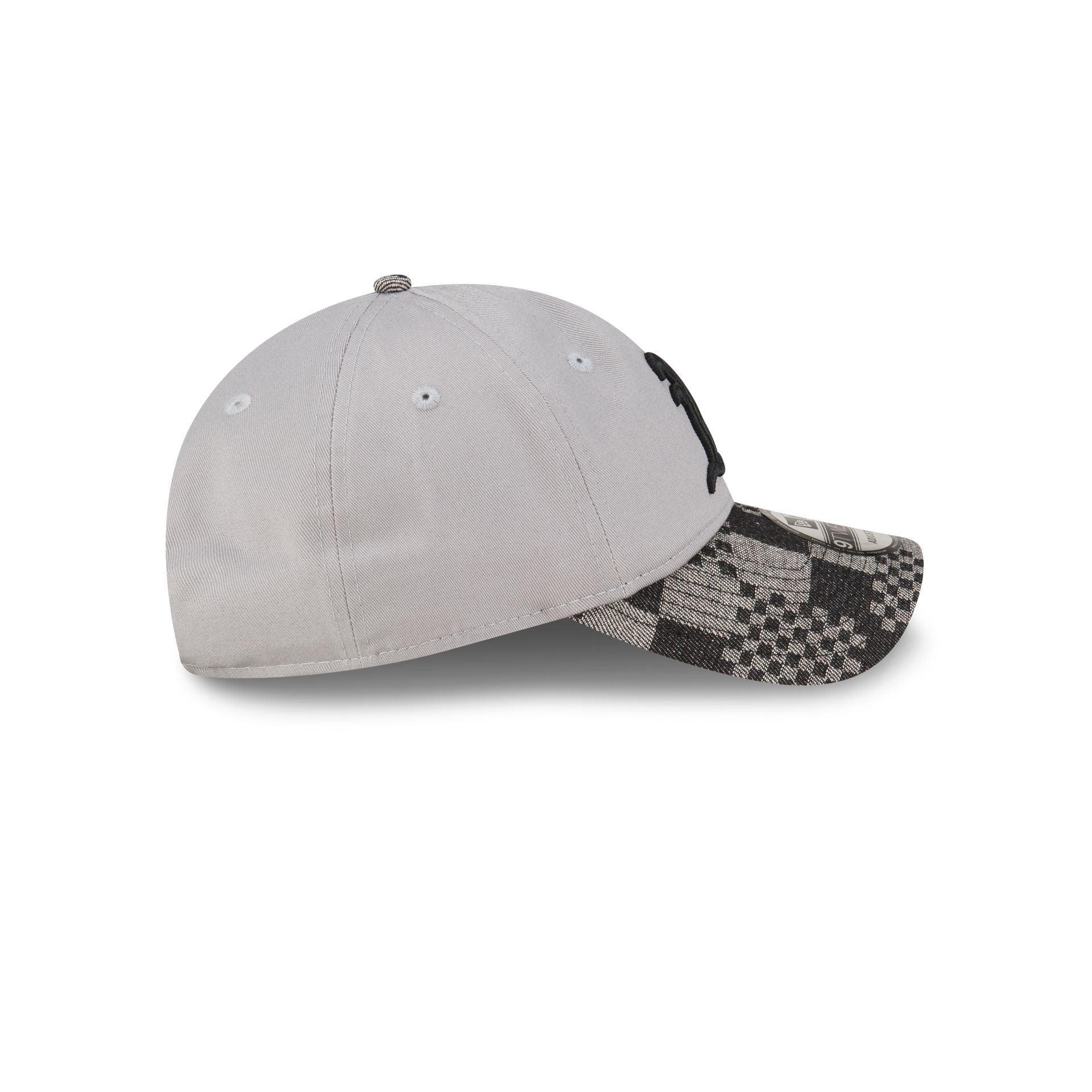 Milwaukee Brewers Pattern Denim 9TWENTY Adjustable Hat Male Product Image