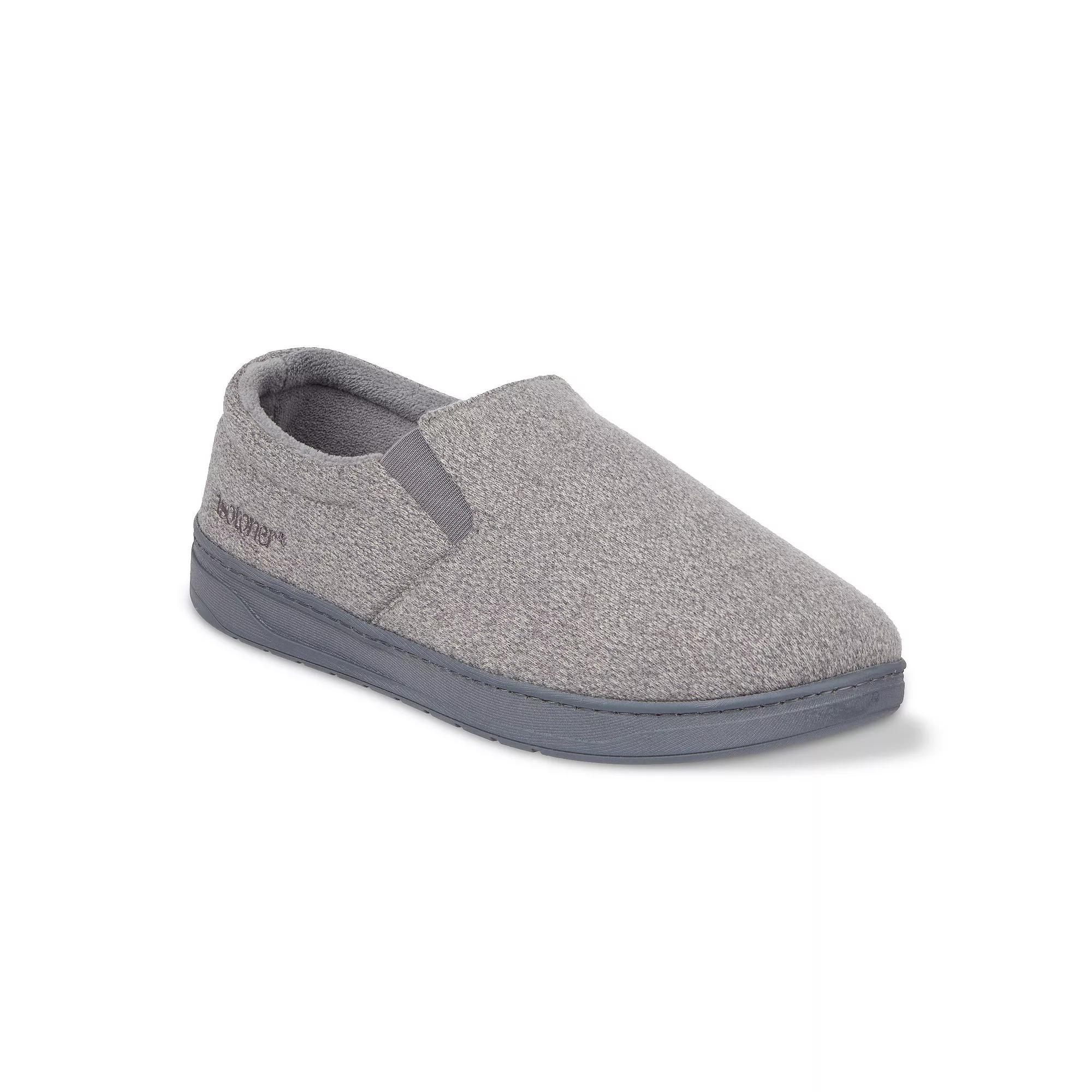 Isotoner Brady Mens Knit Closed Back Slippers Product Image