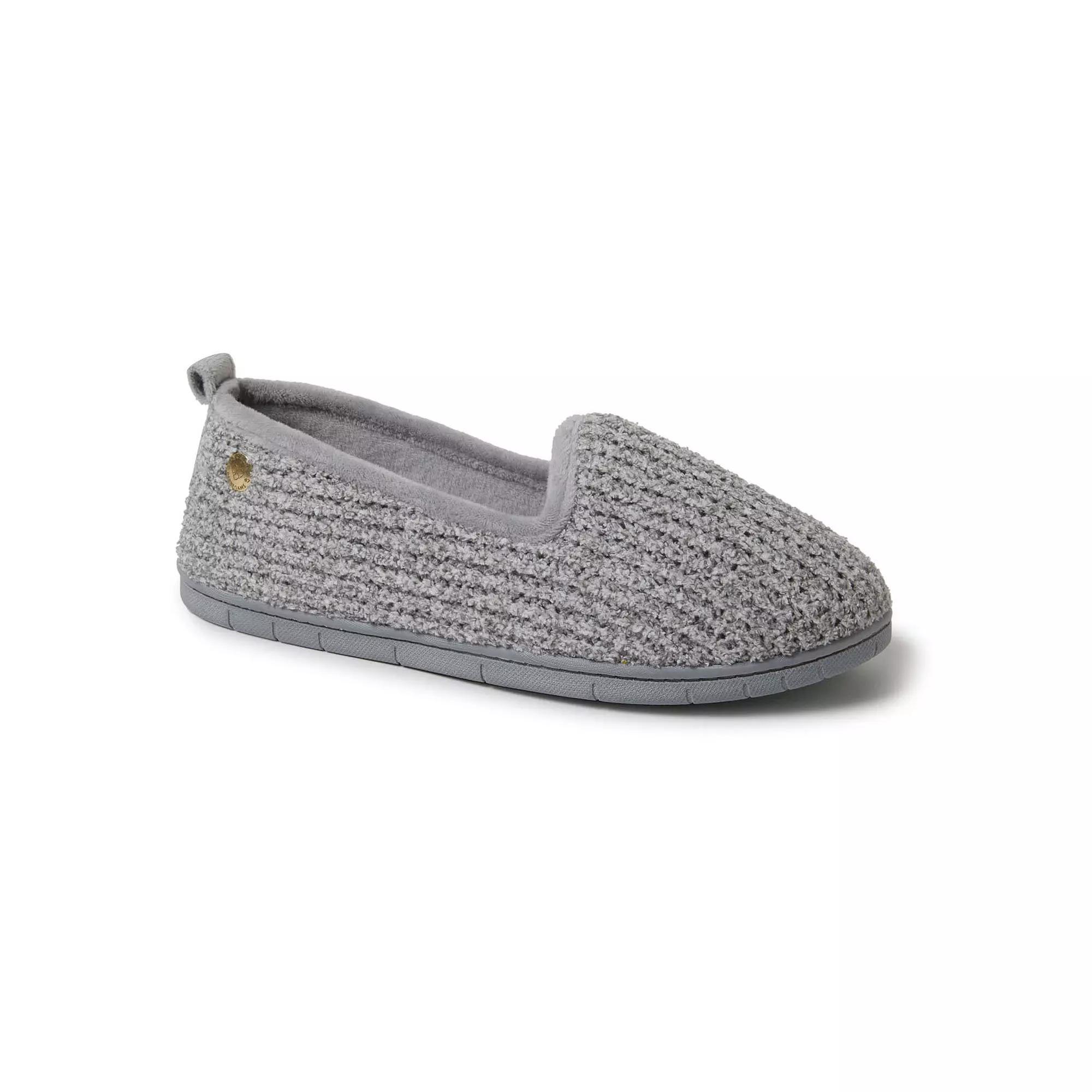 Dearfoams Rachel Womens Marled Chenille Closed Back Slippers Product Image