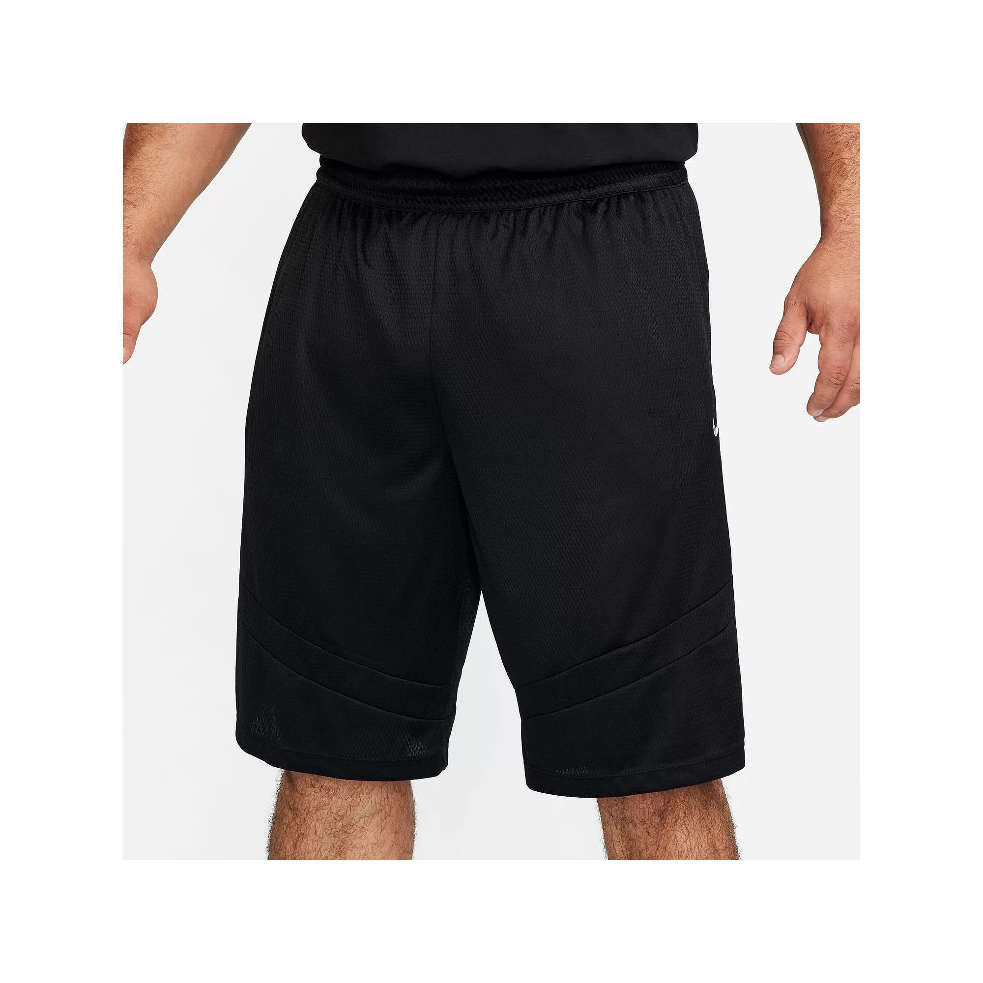 Men's Nike Dri-FIT Icon 11-in. Basketball Short, Size: Small, Black Black Product Image