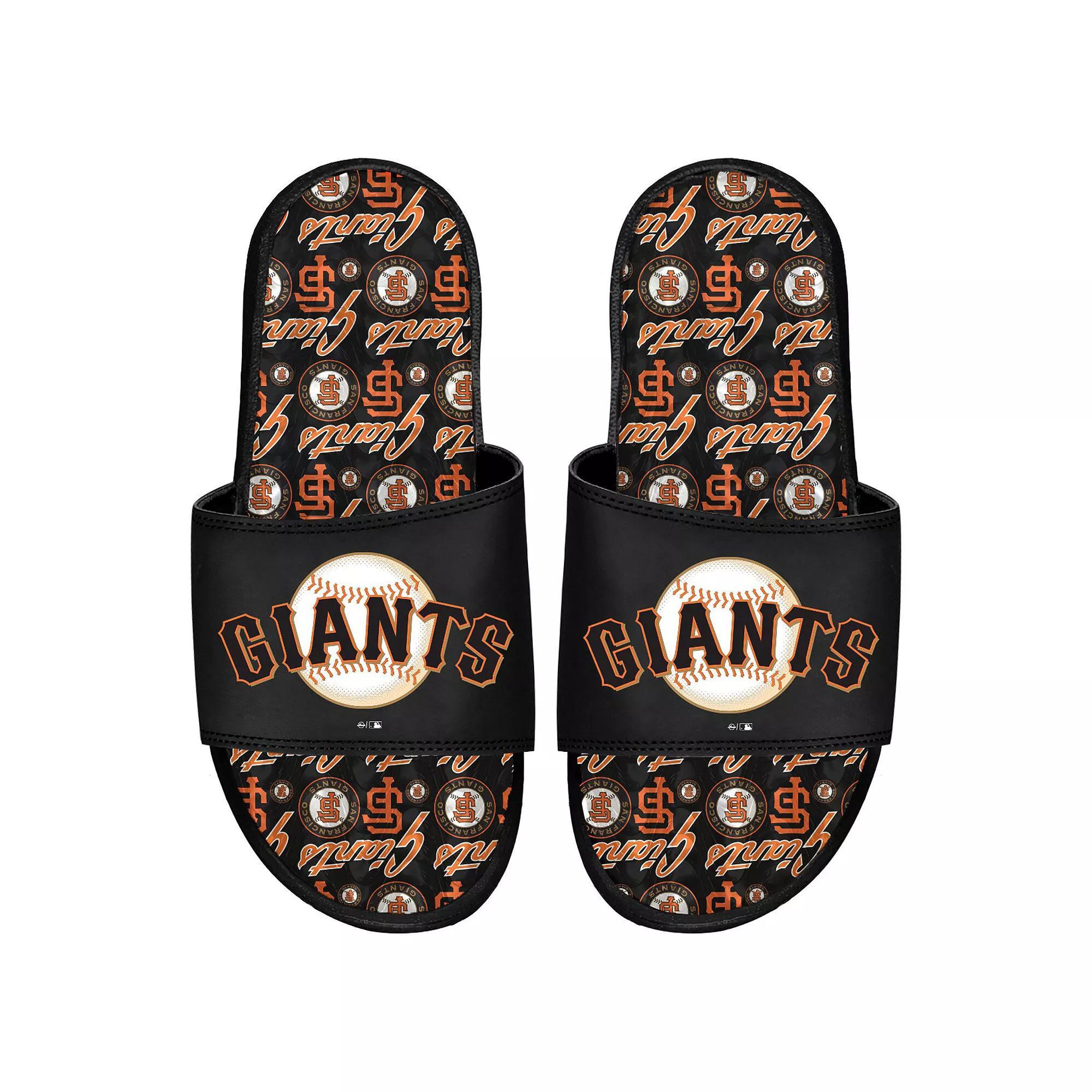 ISlide San Francisco Giants Team Pattern Gel Slide Sandals, Mens Product Image