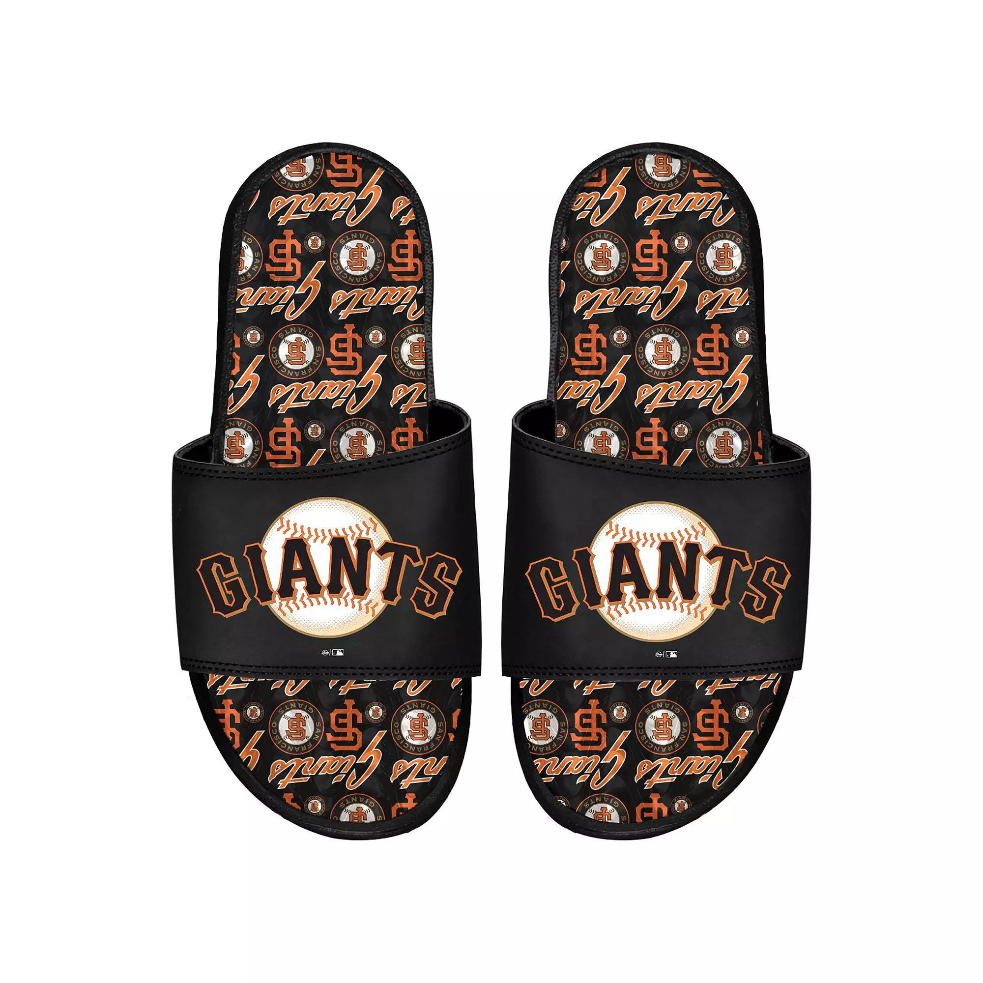 ISlide San Francisco Giants Team Pattern Gel Slide Sandals, Mens Product Image
