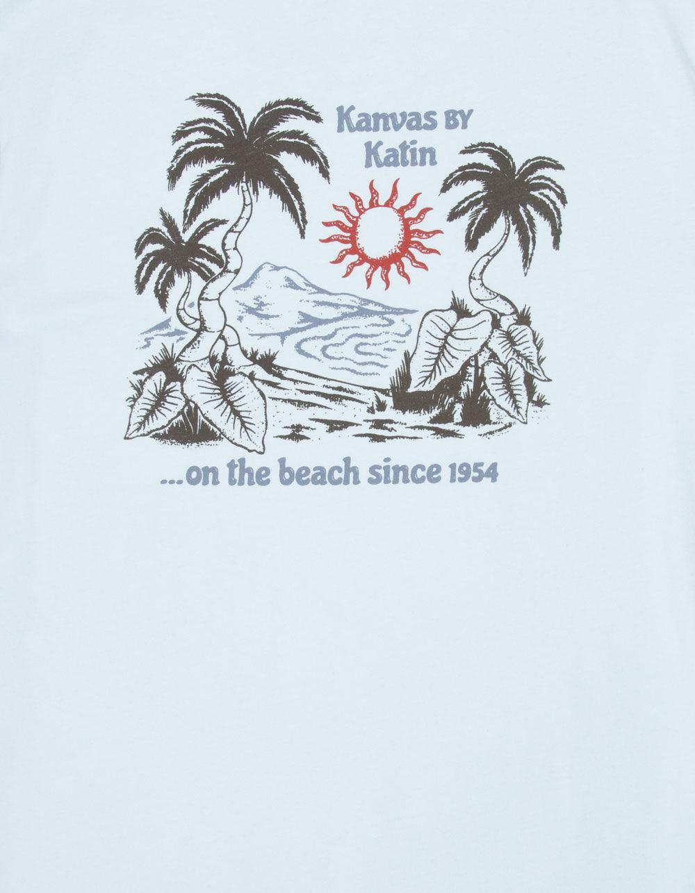 KATIN Warped Mens Tee - LIGHT BLUE Product Image
