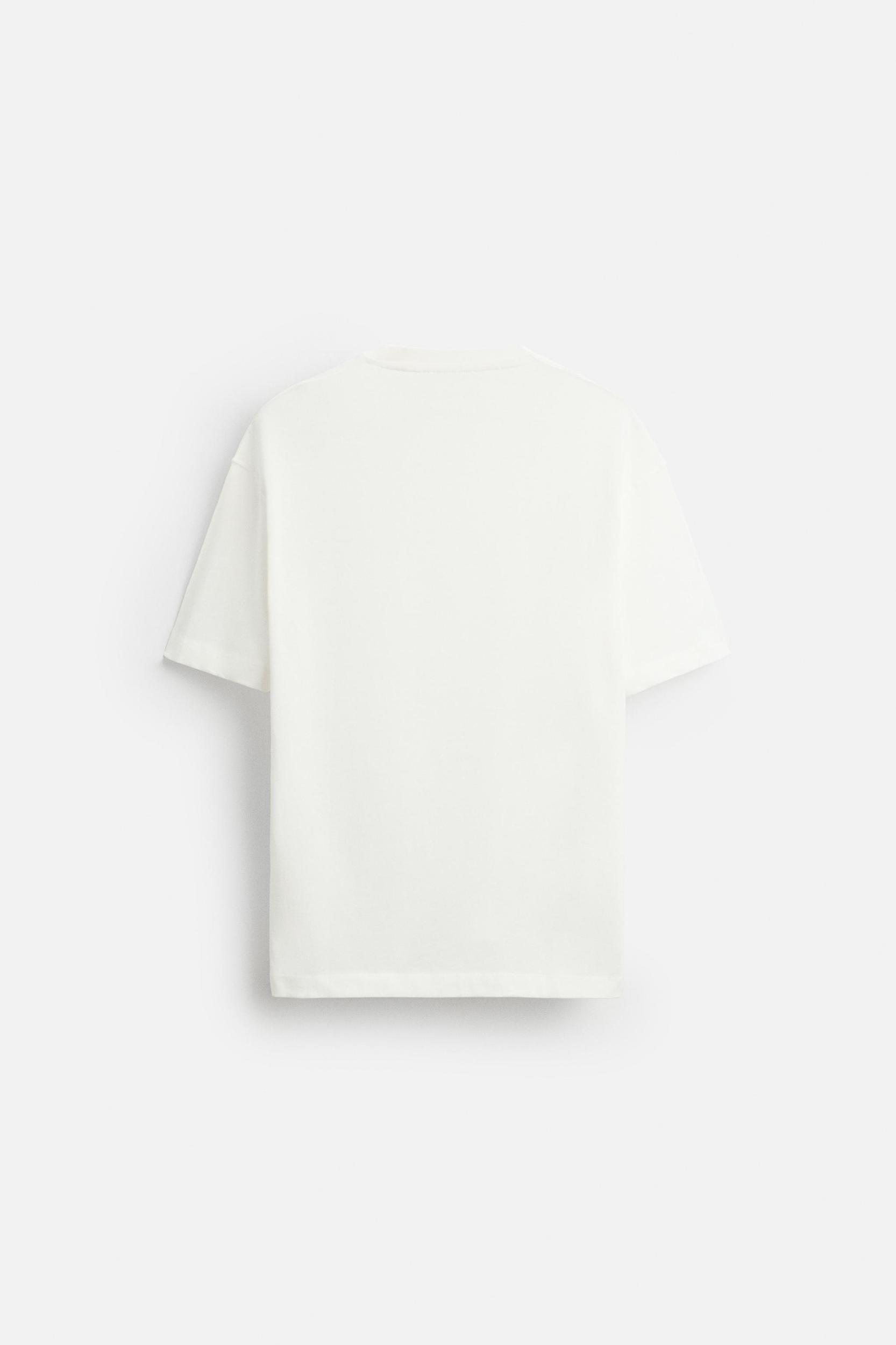 T-SHIRT WITH RAISED PRINT Product Image