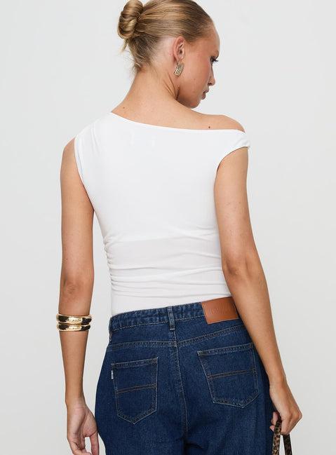 Miyako Bodysuit White Product Image
