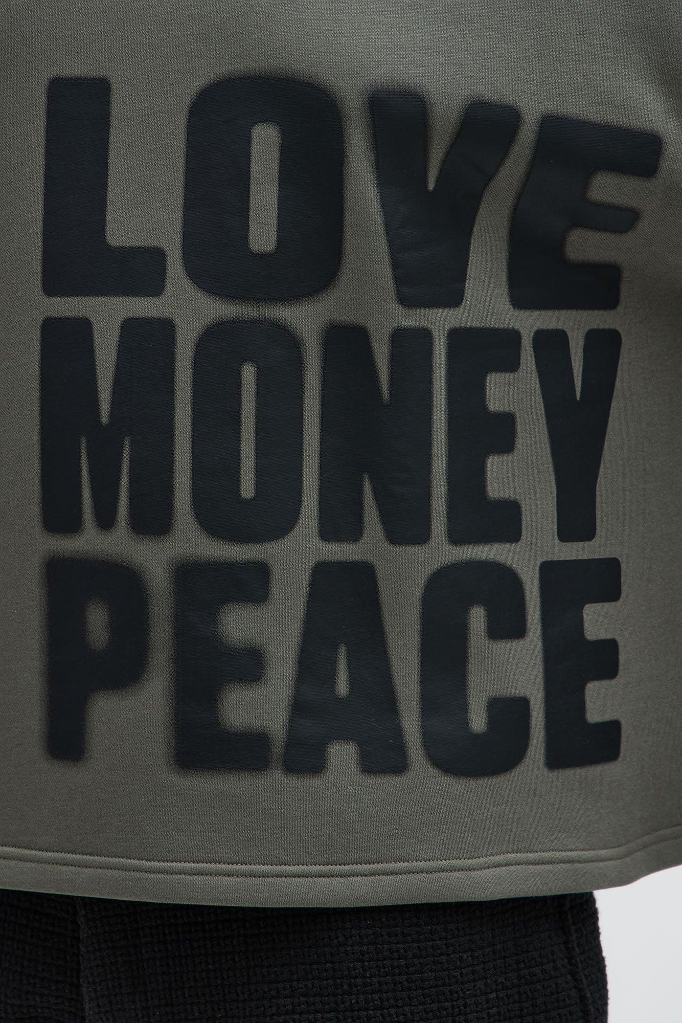 Tyson Oversized Spray Paint Short Sleeve Tee - Dark Grey Product Image