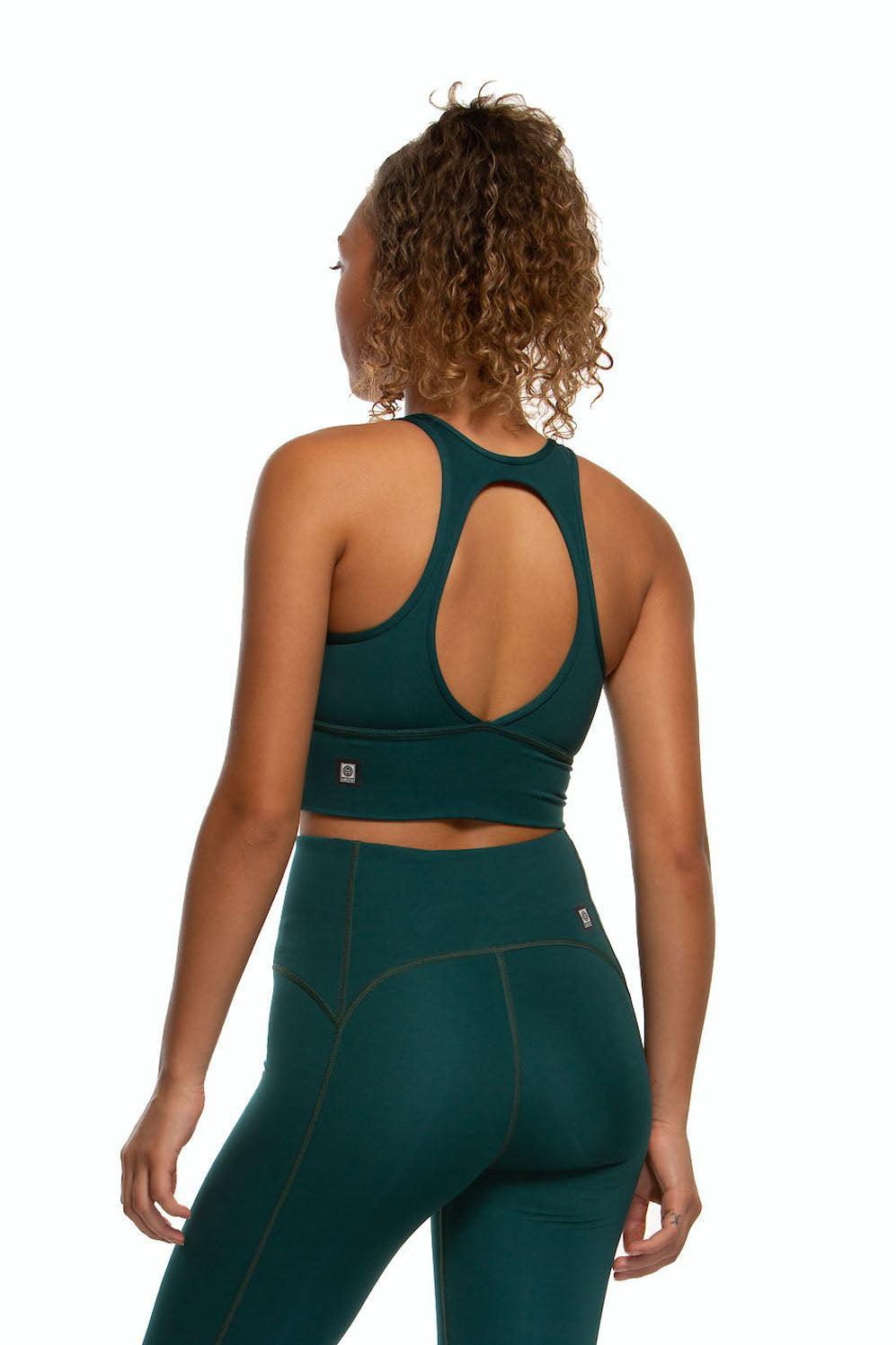 Rae Sports Bra - Turquoise Female Product Image