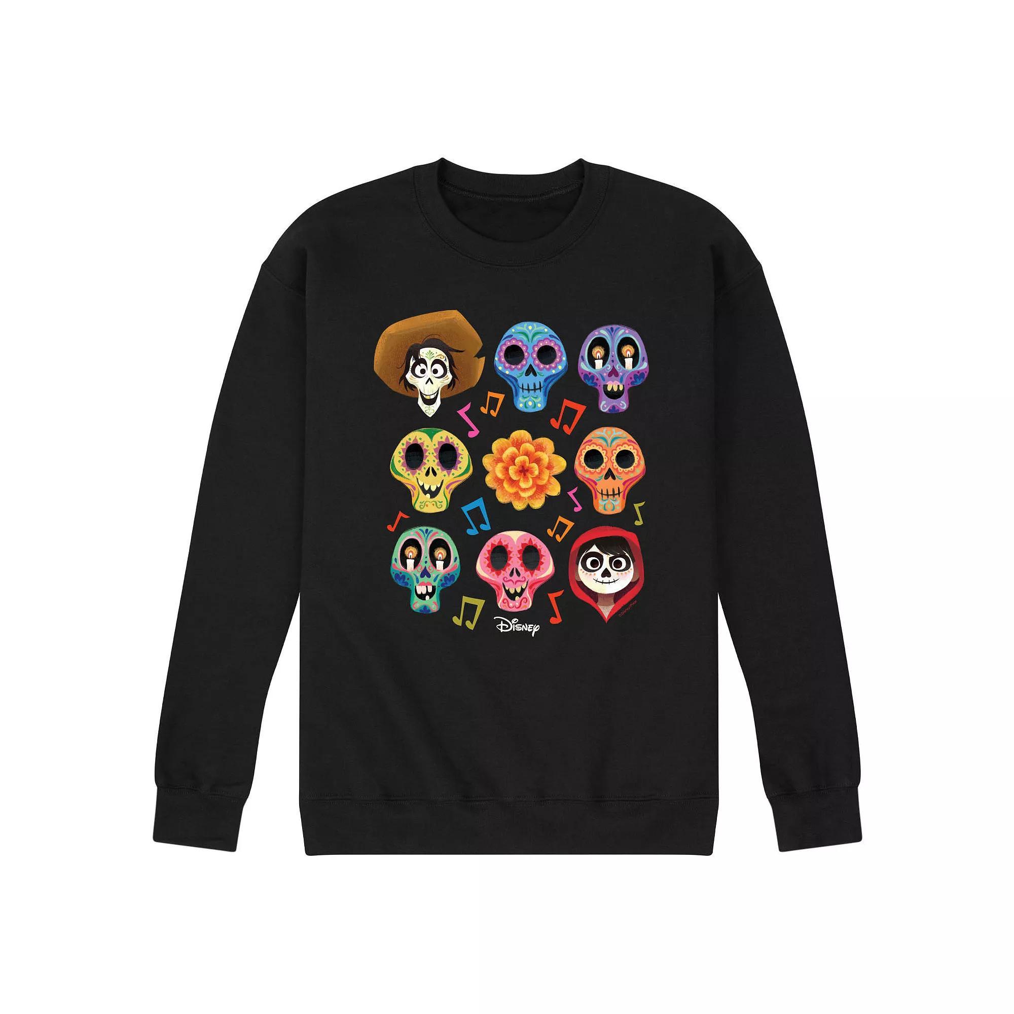 Mens Barbie Logo Red Floral Fleece Sweatshirt Product Image
