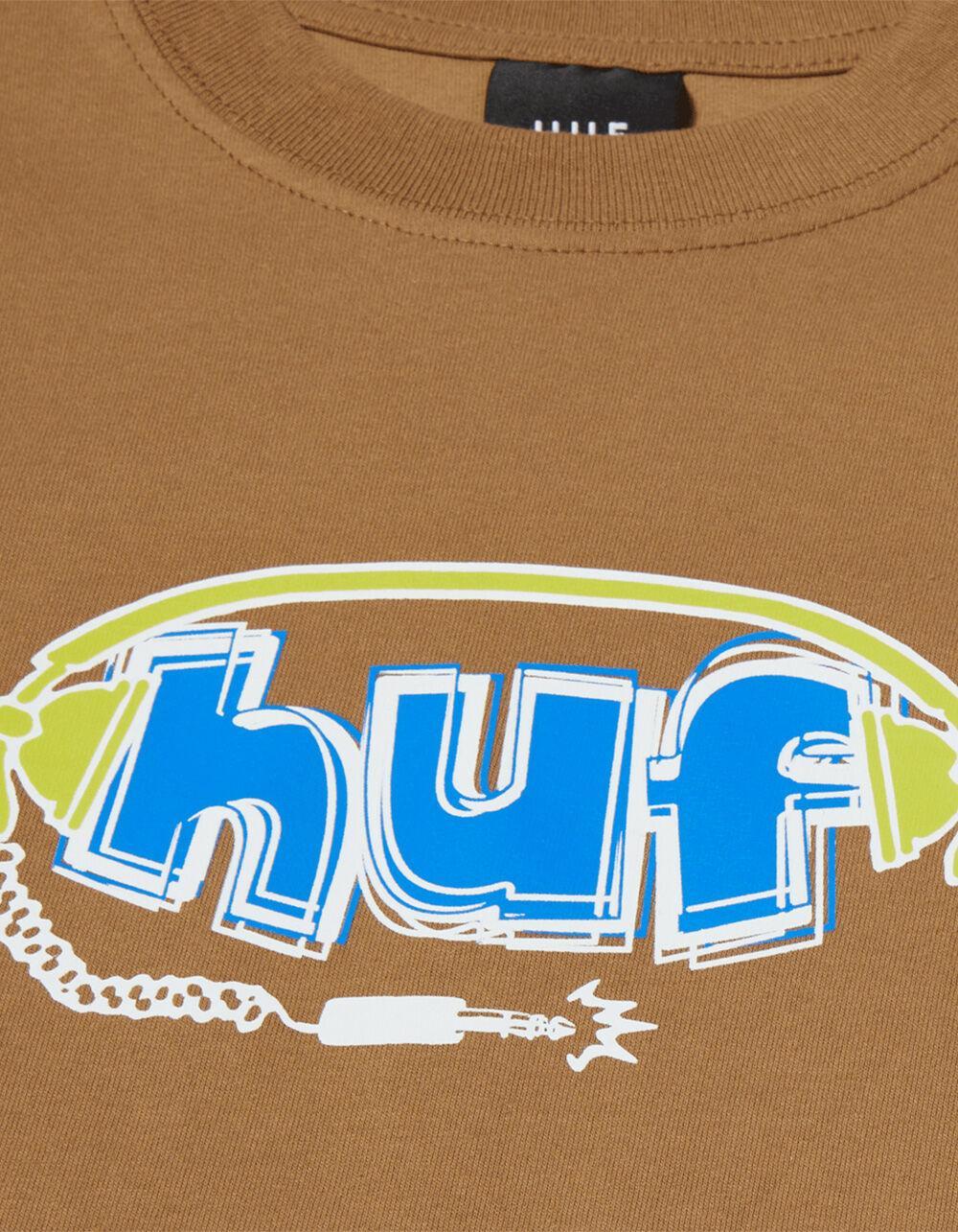 HUF Plug Me In Mens Tee - CAMEL Product Image