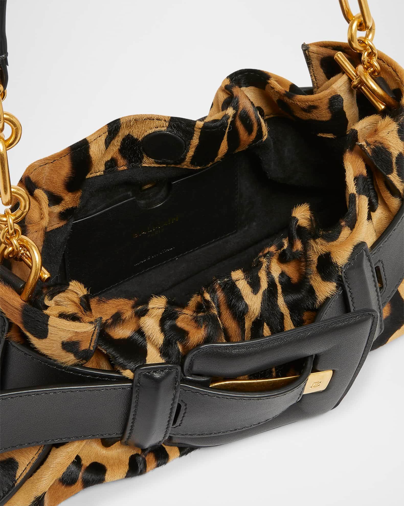 Anthem Mini Leopard Shoulder Bag in Calf Hair Product Image