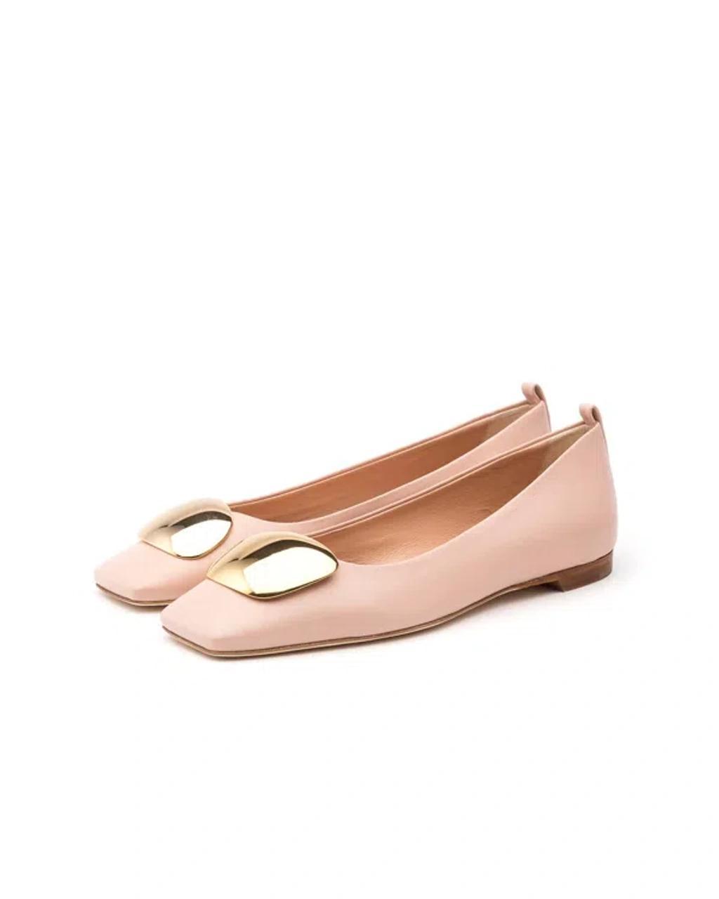 RUPERT SANDERSON Ahoy Flat In Pink Product Image