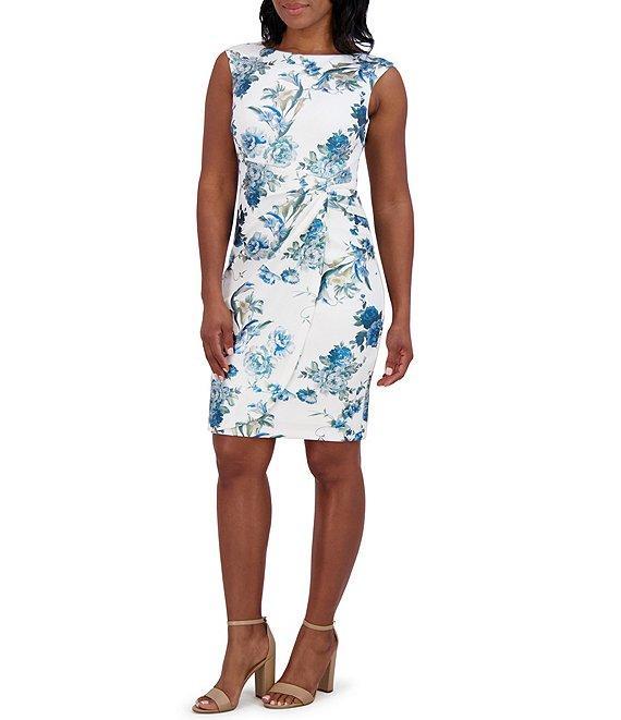 Jessica Howard Floral Print Sheath Dress Product Image