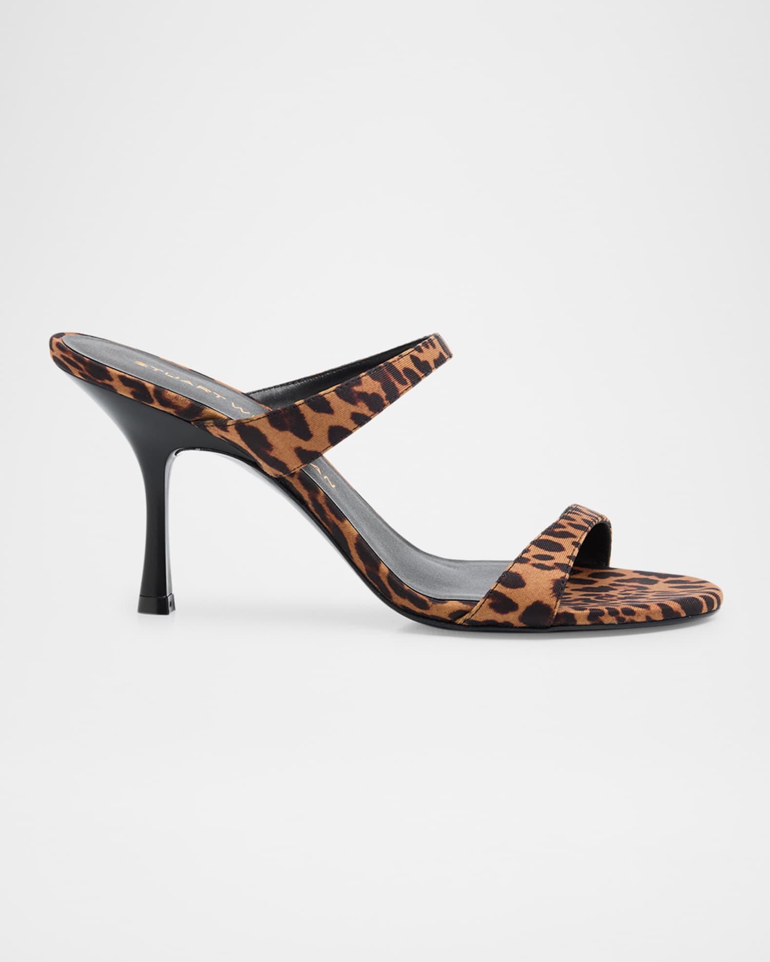 Nudist Leopard Dual-Band Slide Sandals Product Image