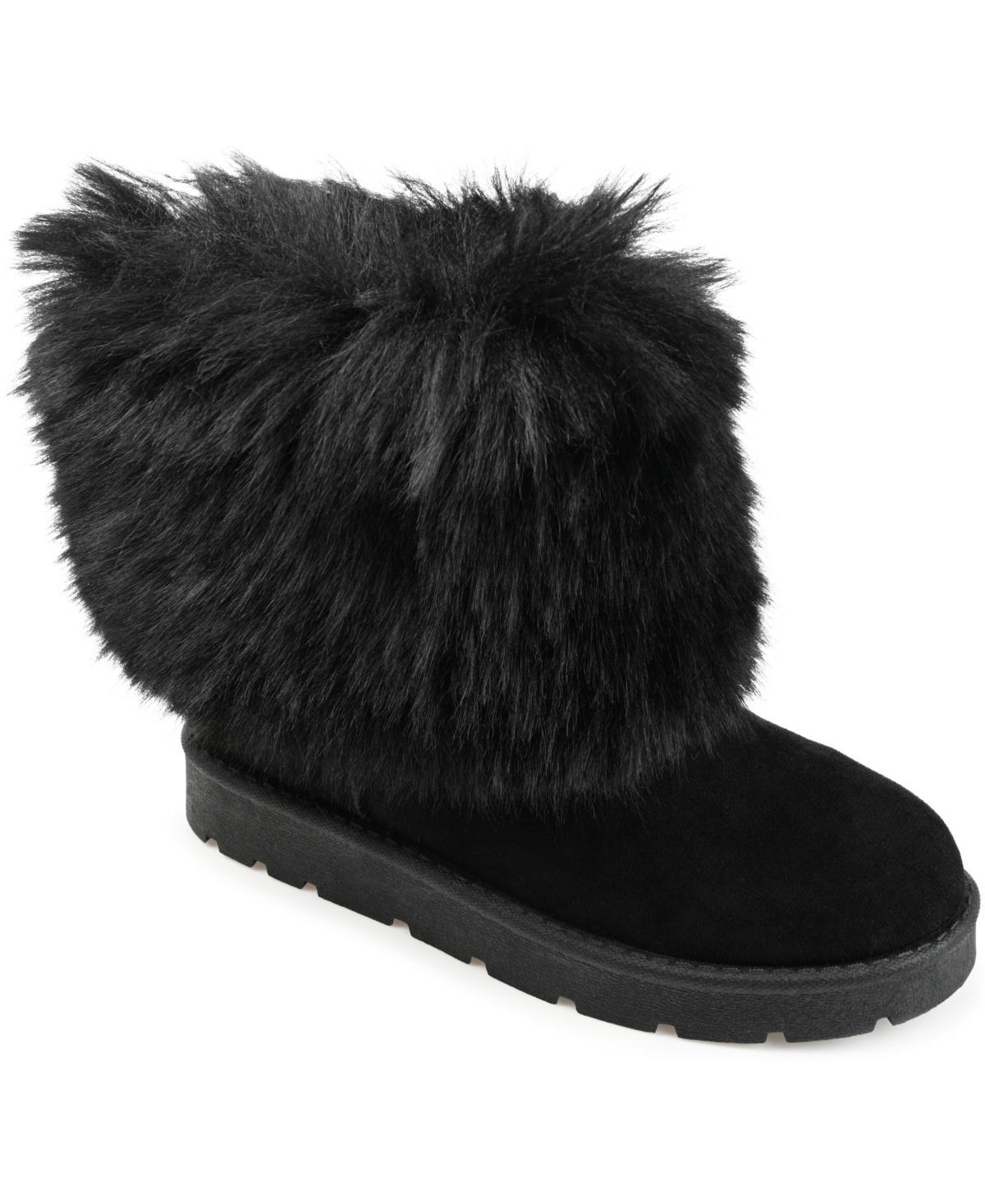Journee Shanay Tru Comfort Foam Womens Faux-Fur Winter Boots Product Image