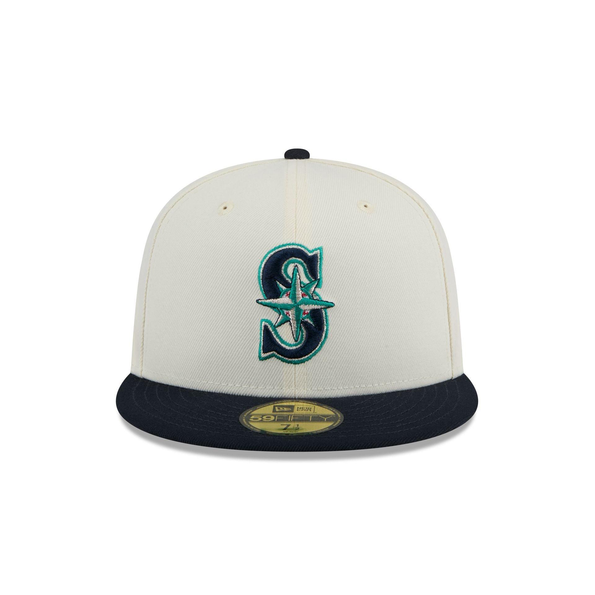 Seattle Mariners Chrome 59FIFTY Fitted Hat Male Product Image