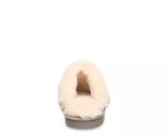 Bearpaw Effie Women's Plush Collar Slippers, Size: 11, Iced Brown Product Image