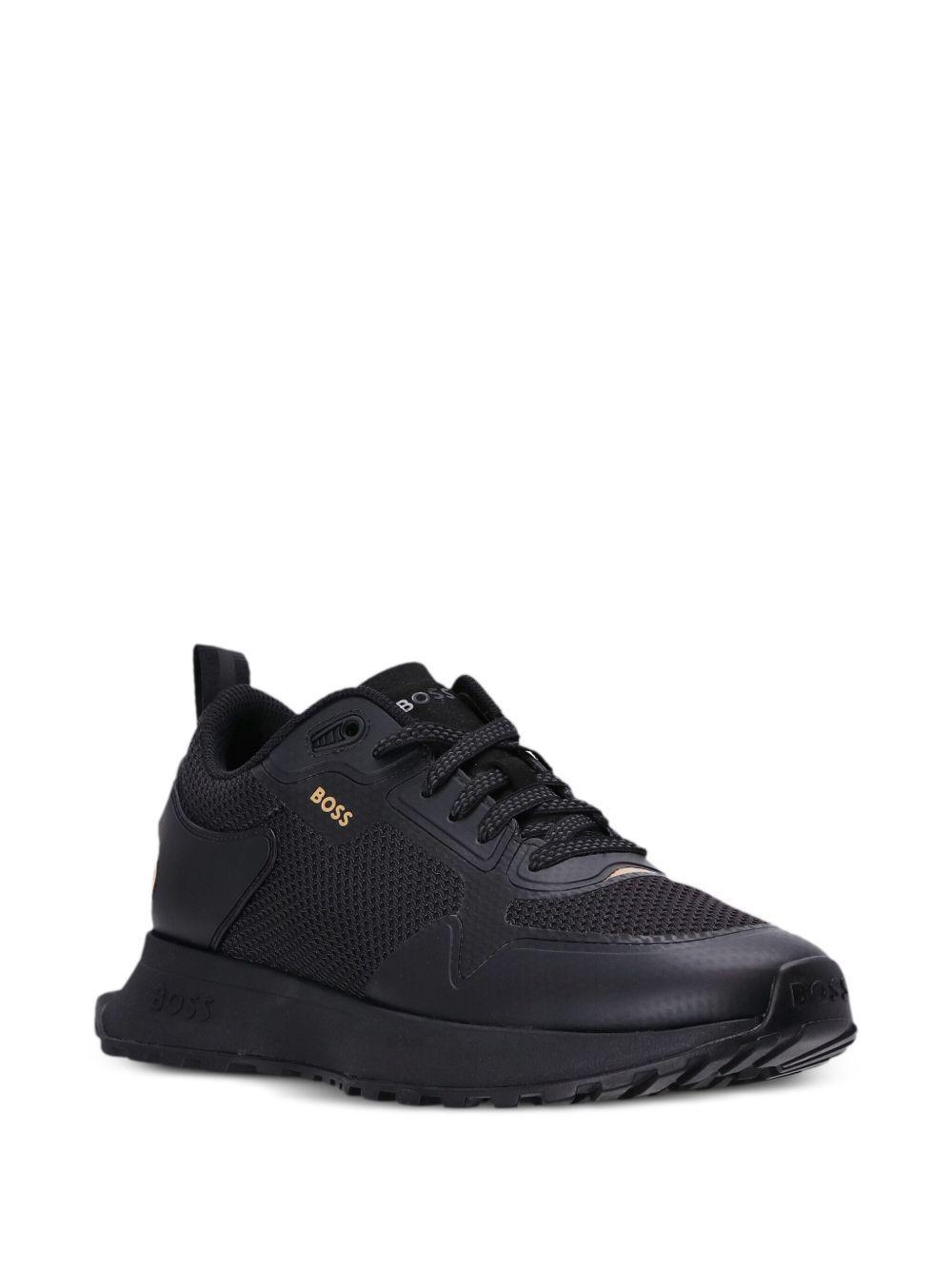 mesh-embellished low-top sneakers Product Image