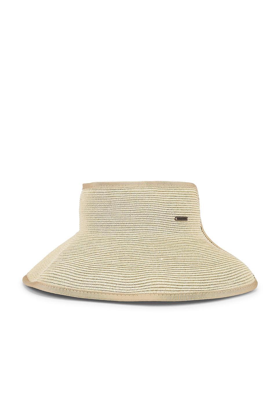 Ivy Packable Straw Visor Brixton Product Image