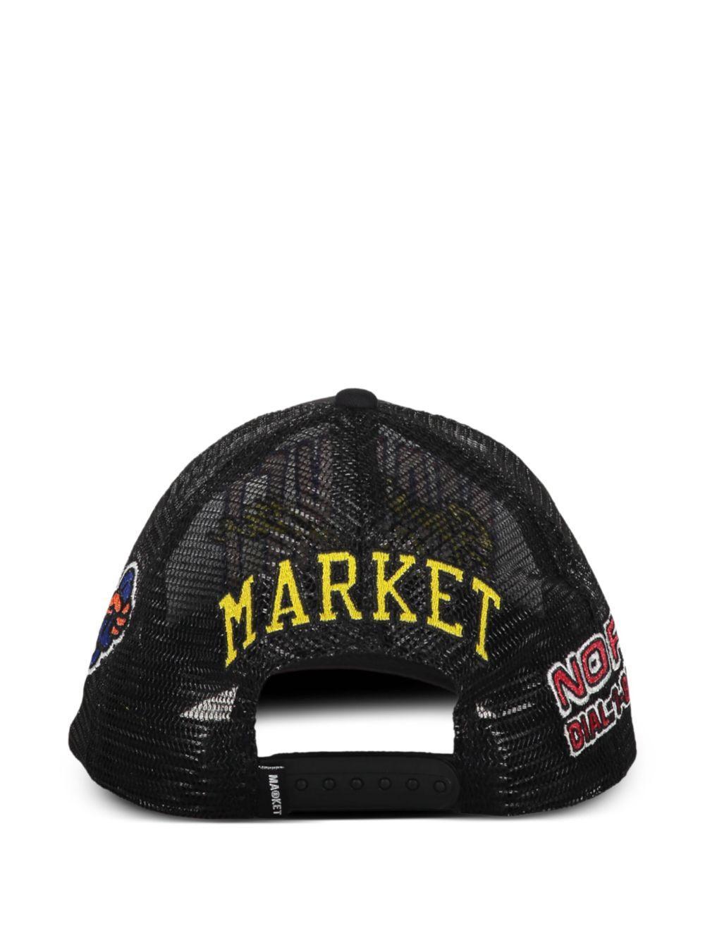 mesh-panel baseball cap Product Image