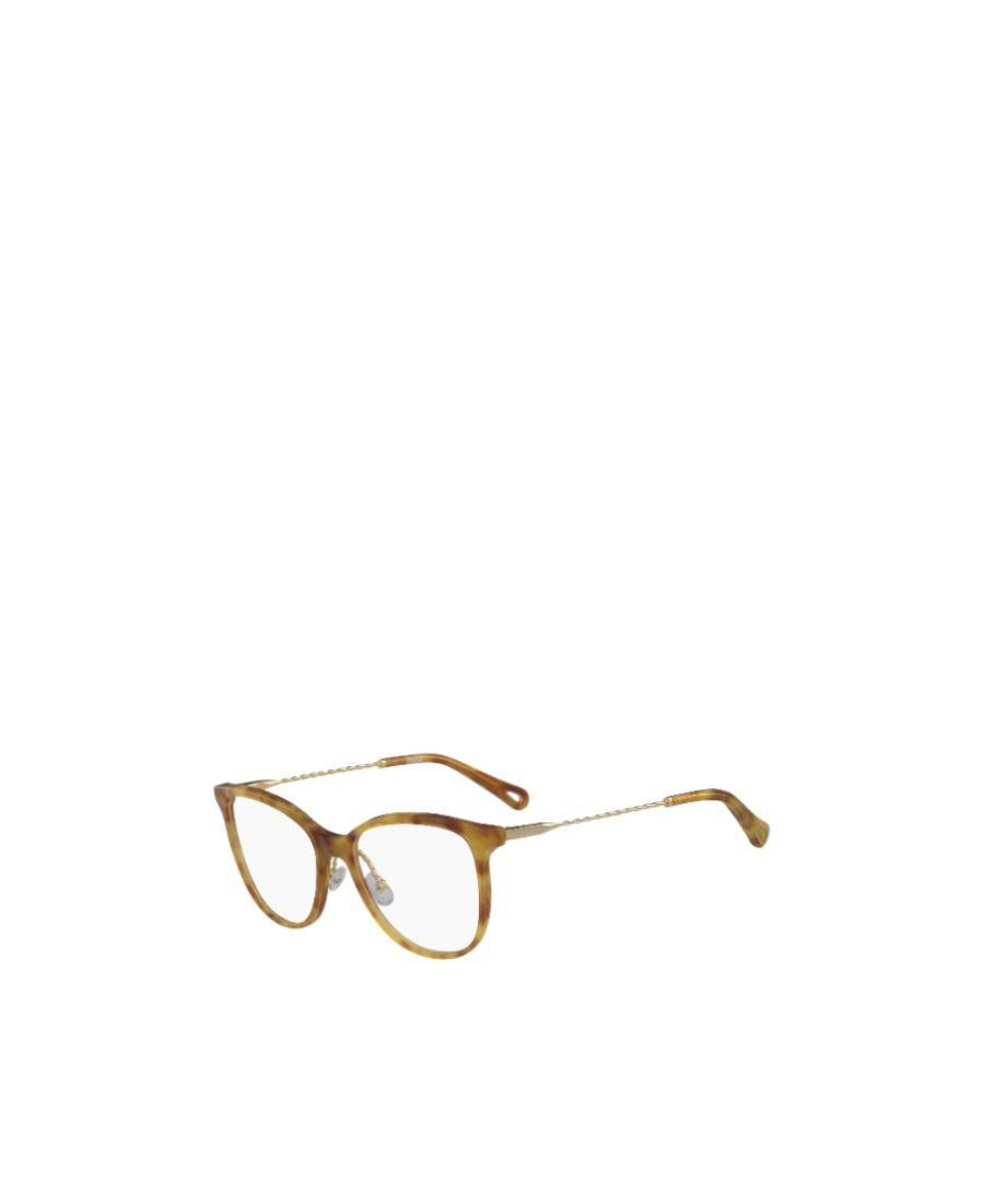 CHLOÉ Logo Flat Mirror In Brown Product Image