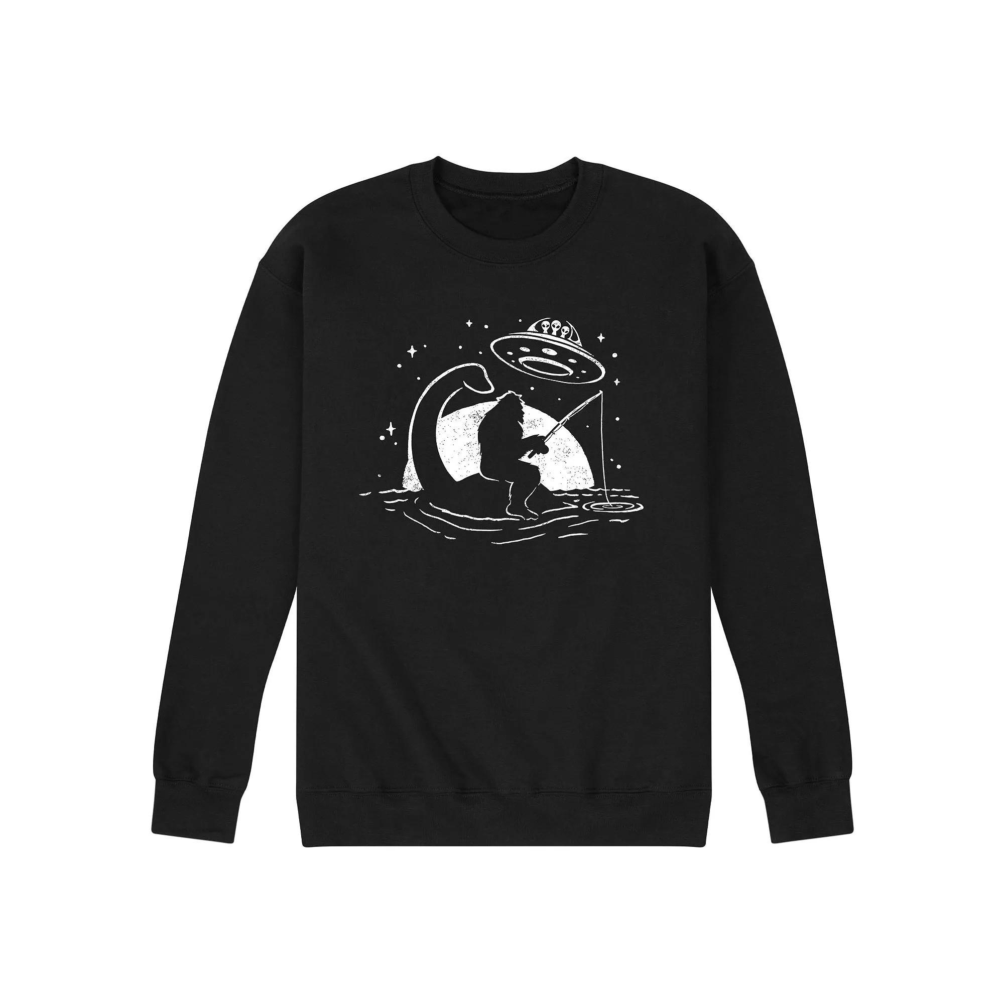 Mens Sasquatch Nessy UFO Sweatshirt Product Image