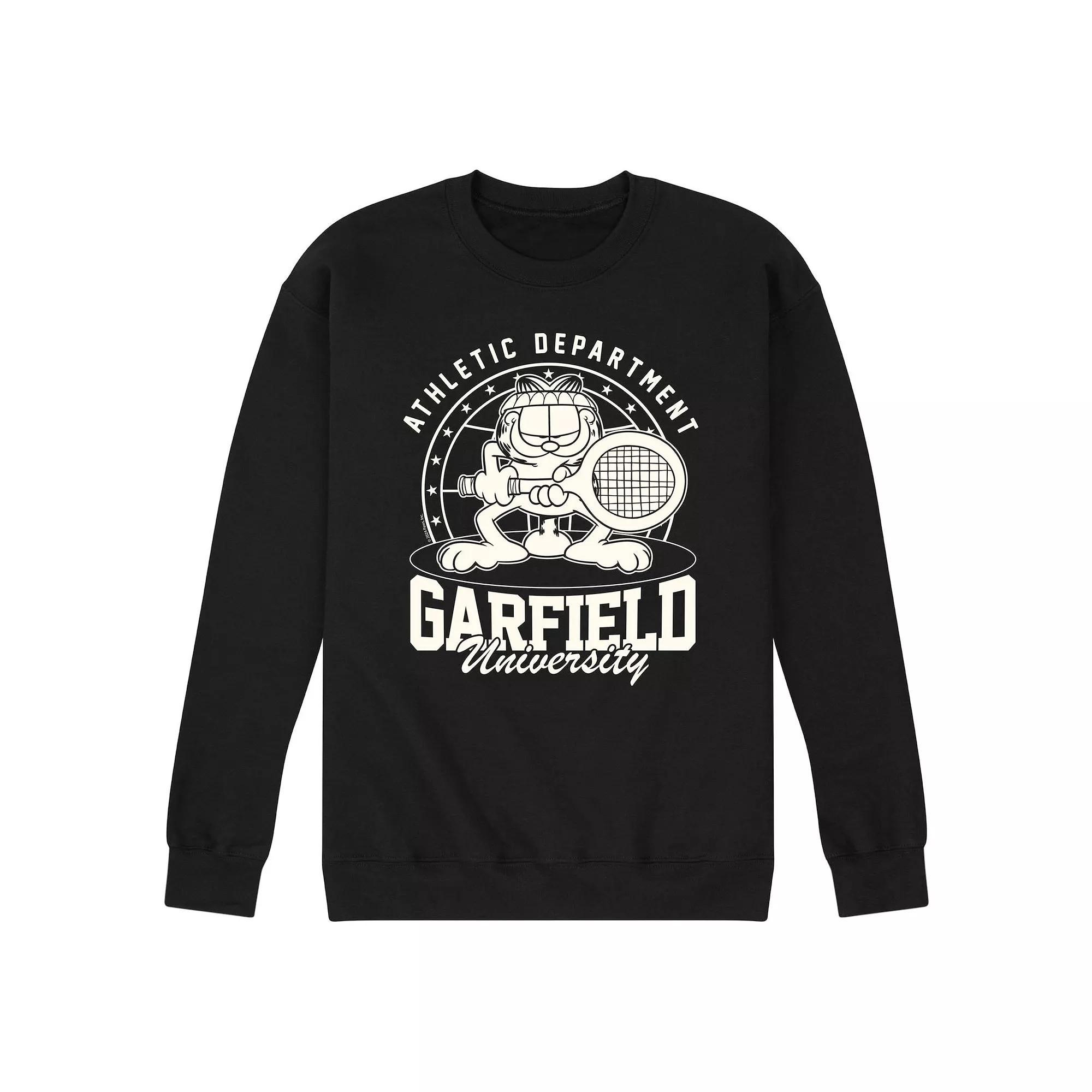 Mens Garfield Tennis Fleece Sweatshirt Product Image