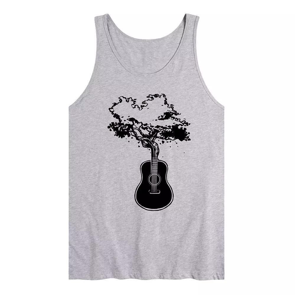 Mens Guitar Neck Tree Tank Top Product Image