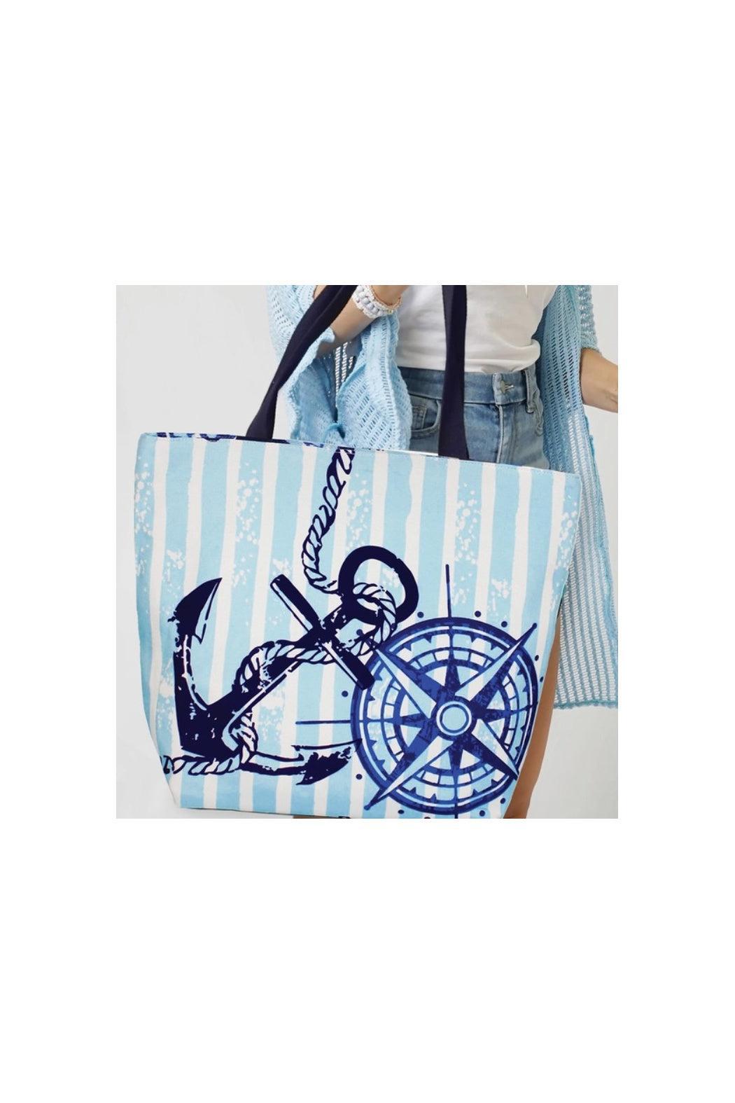 Anchor Printed Tote Bag Product Image
