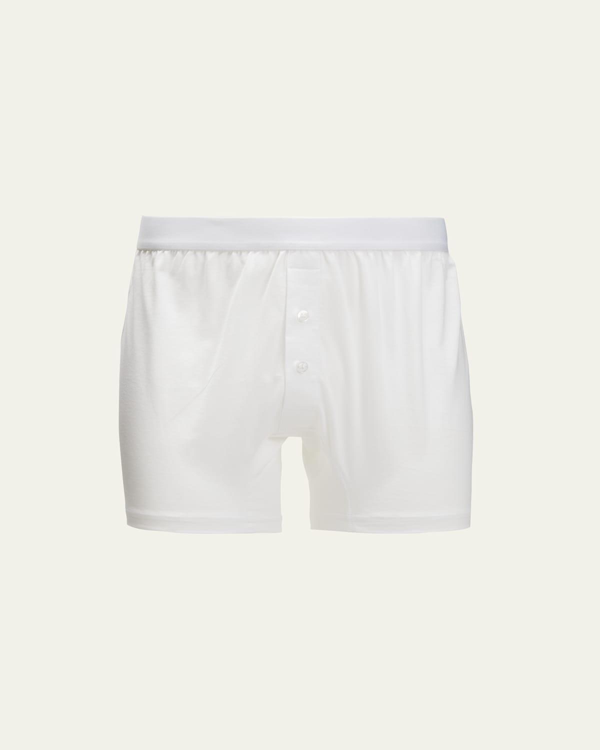 Men's Cotton-Stretch Boxer Briefs Product Image