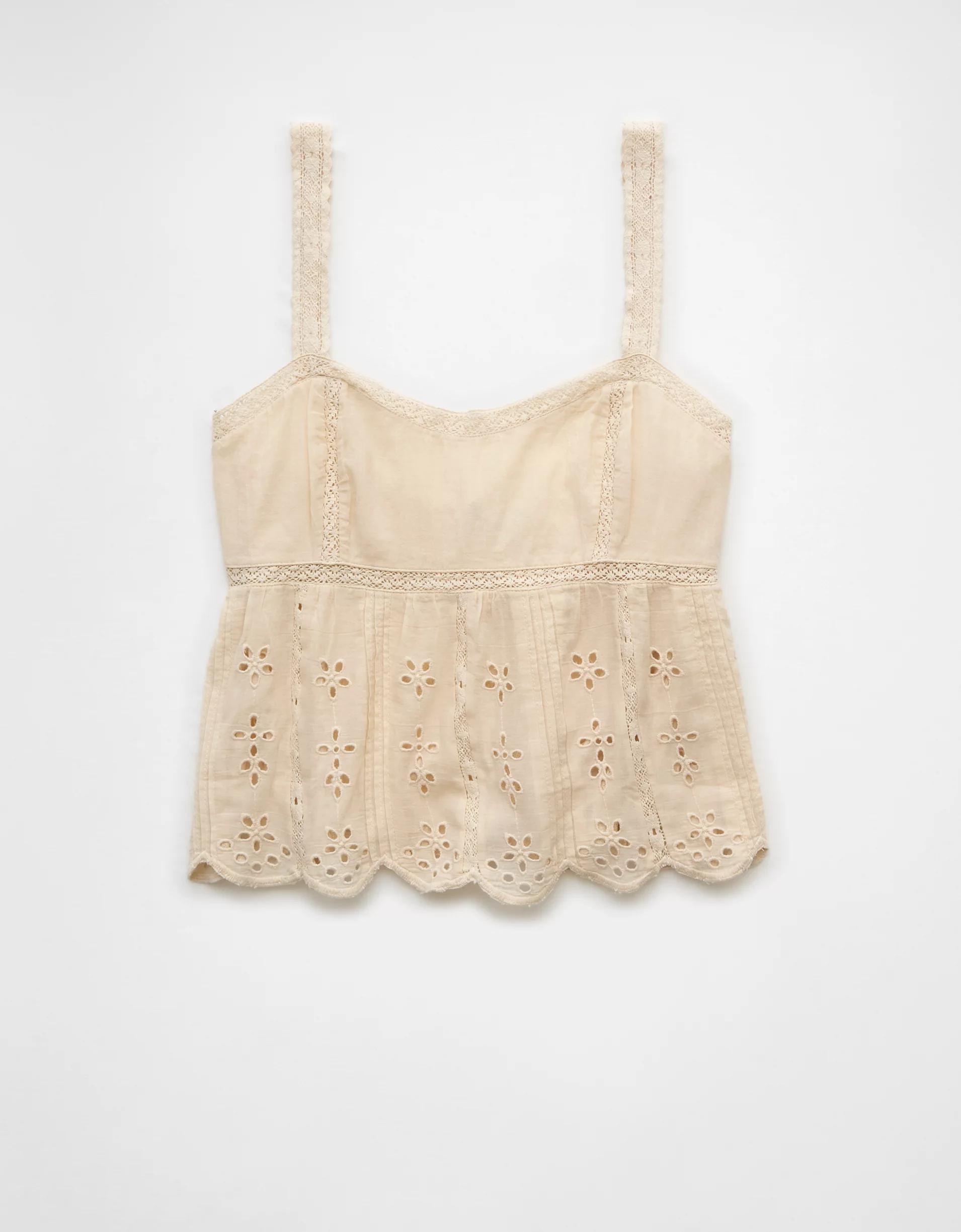 AE Eyelet Cami Product Image