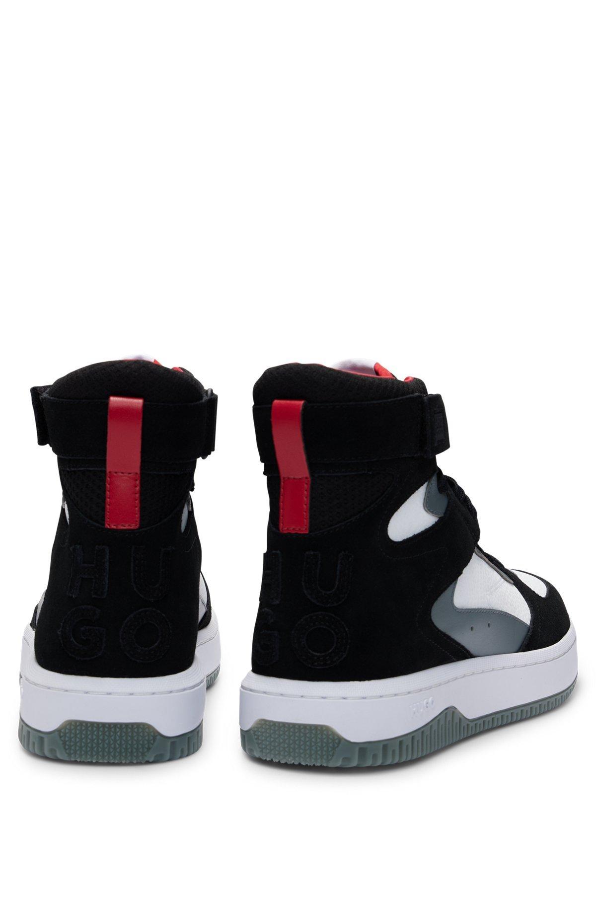 High-top sneakers in a paneled design Product Image