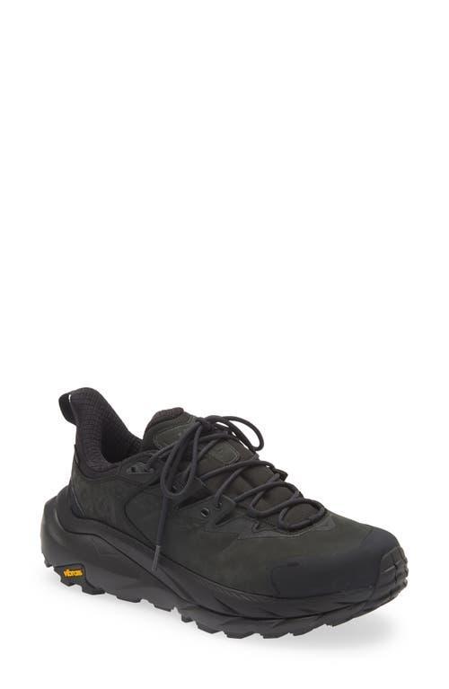 Hoka Men's Kaha 2 Low GORE-TEX(r) Black) Men's Shoes Product Image