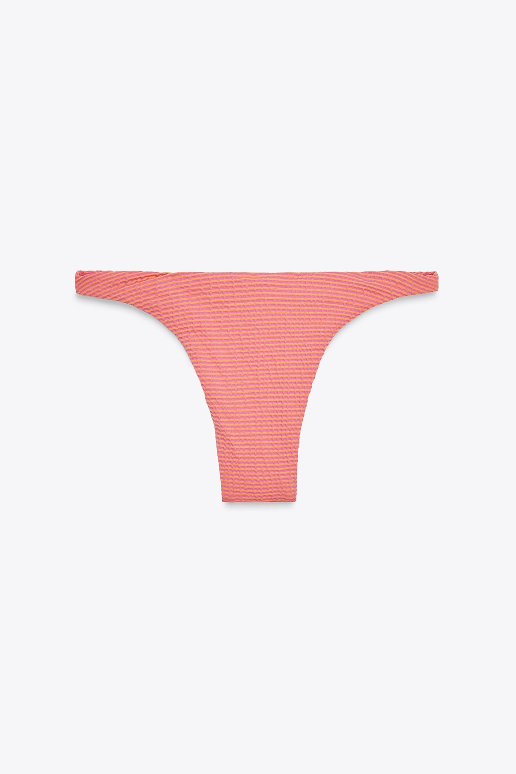 STRIPED BIKINI BOTTOMS Product Image