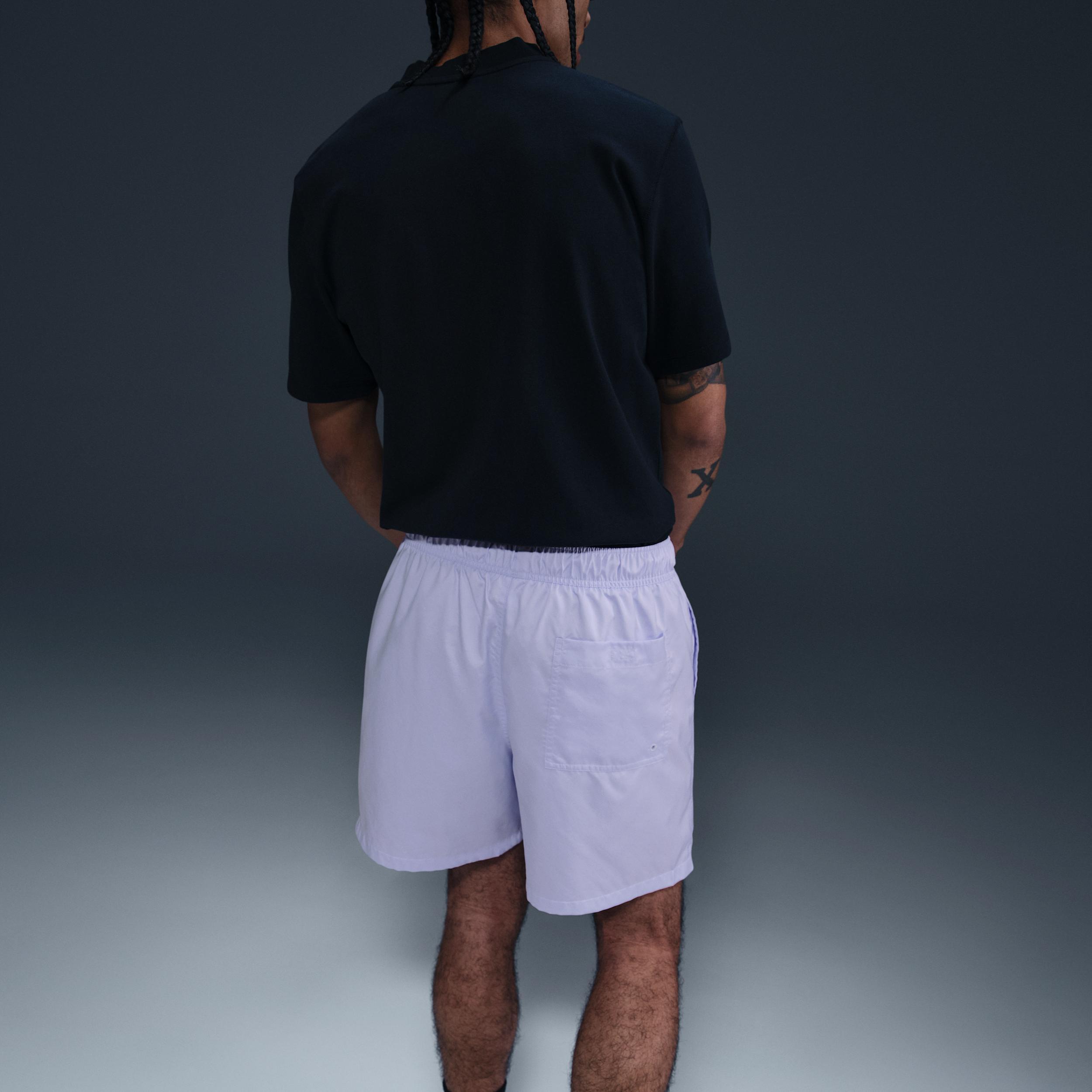 Men's Nike Club Woven Flow Shorts, Size: Small, Purple Product Image