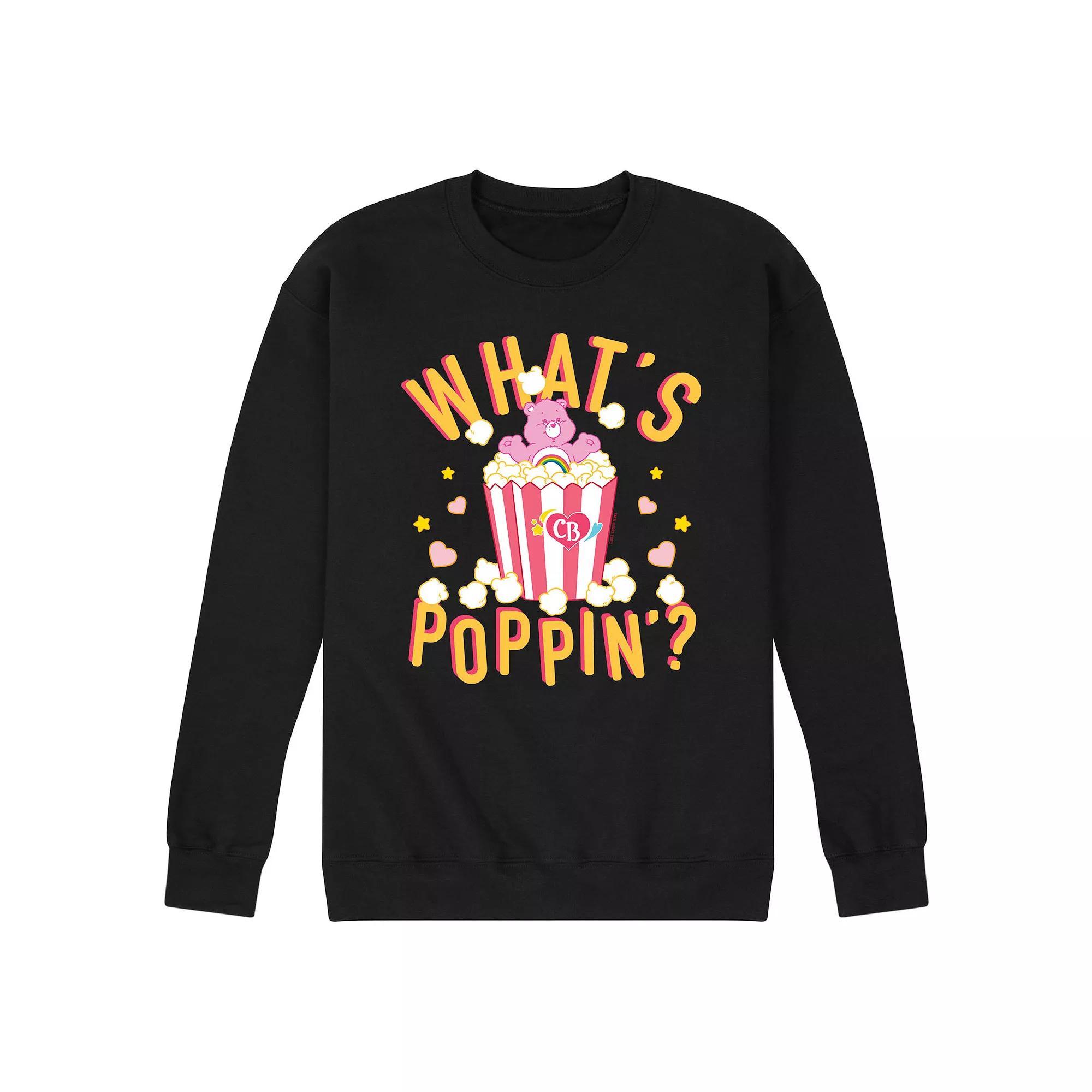 Mens Care Bears Whast Poppin Fleece Sweatshirt Product Image
