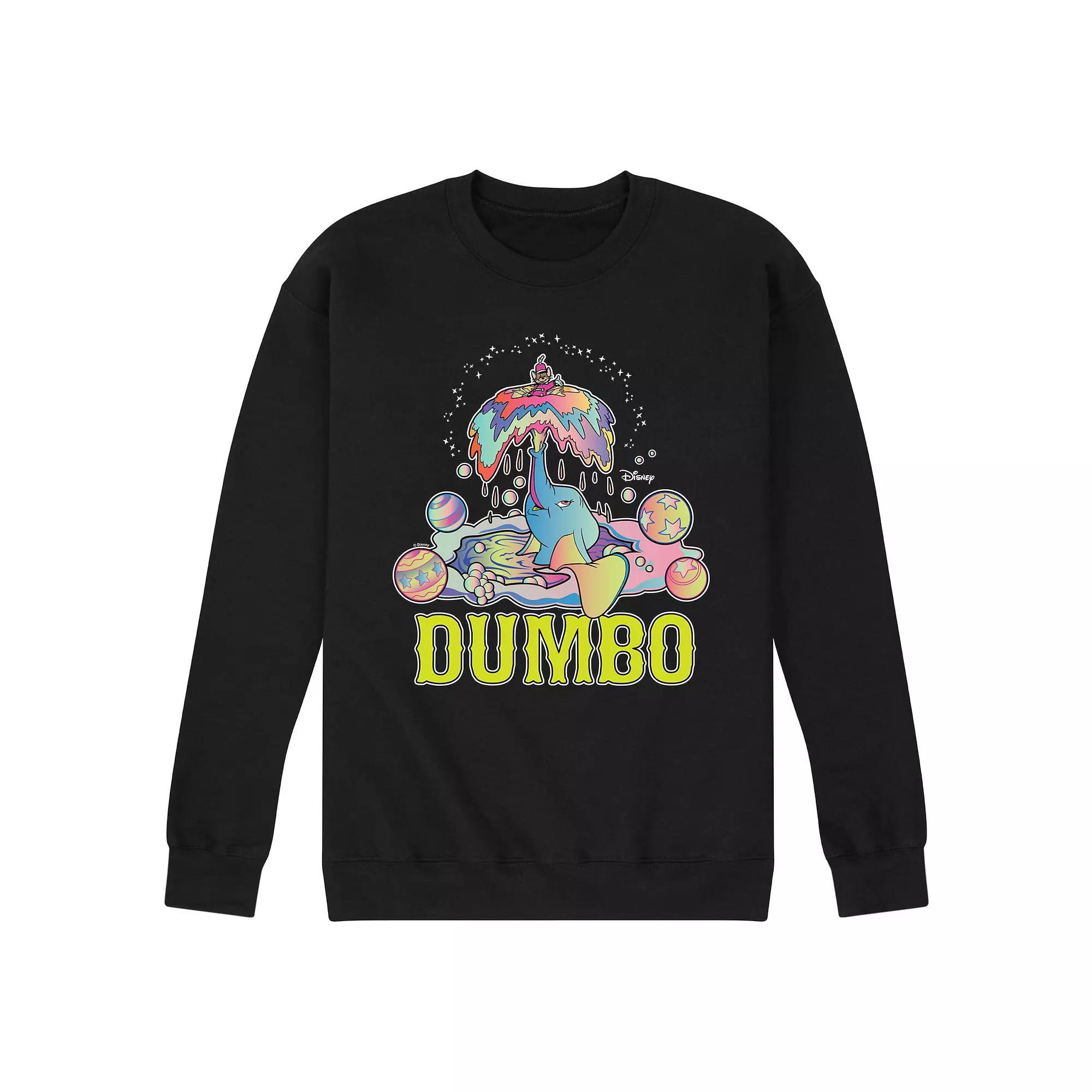 Disneys Dumbo Mens Psychedelic Fleece Sweatshirt Product Image