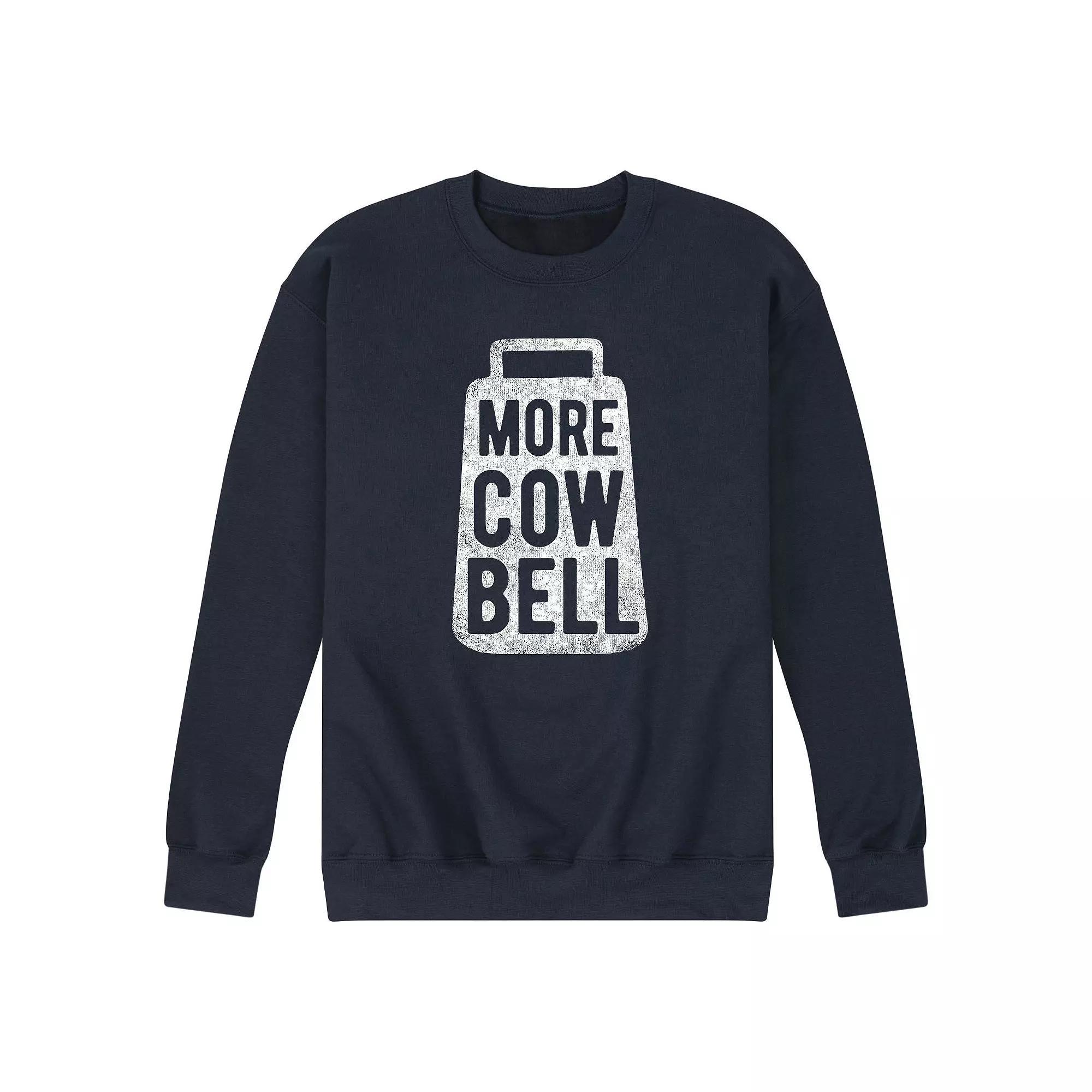 Mens More Cow Bell Sweatshirt Product Image