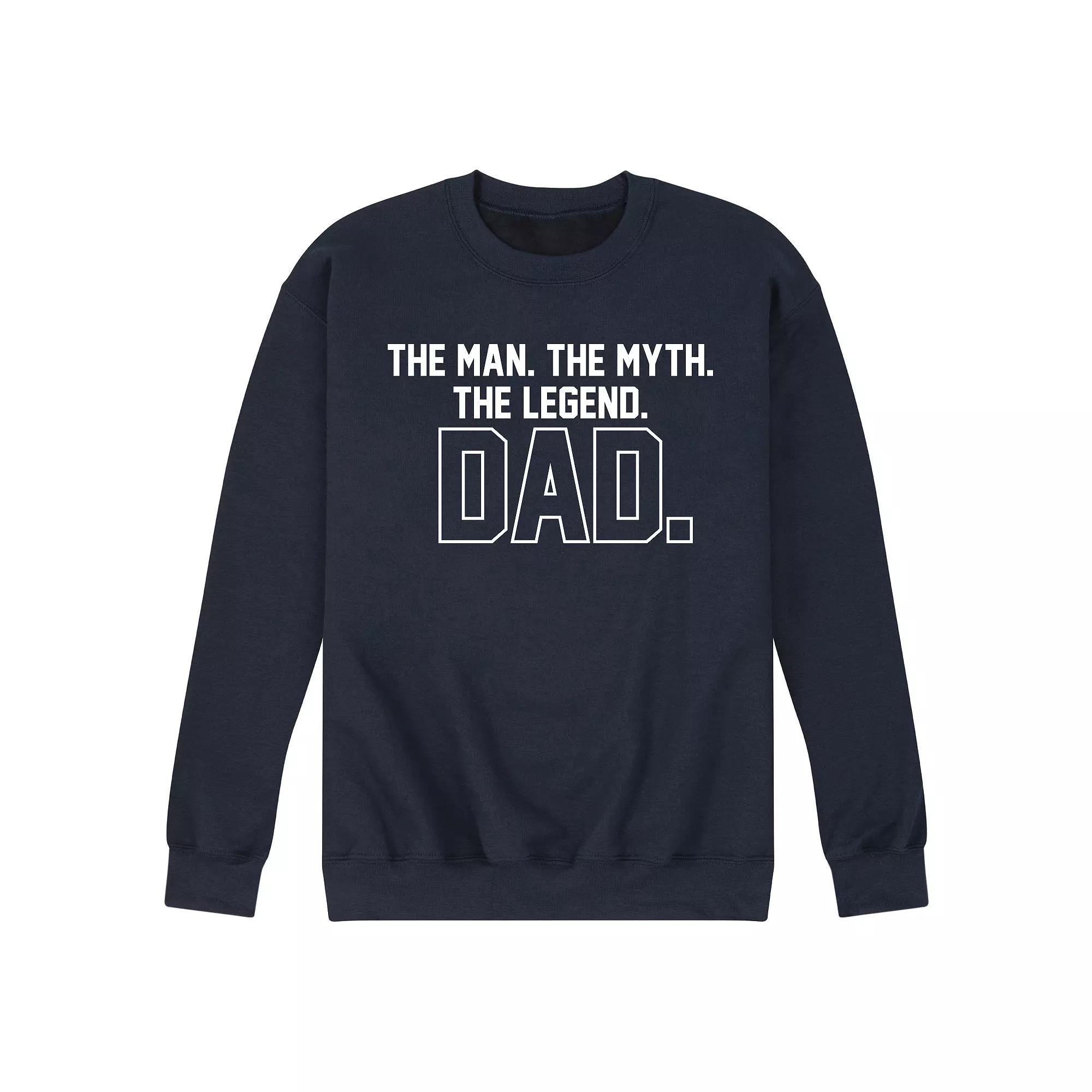 Mens The Legend Dad Fleece Sweatshirt Product Image
