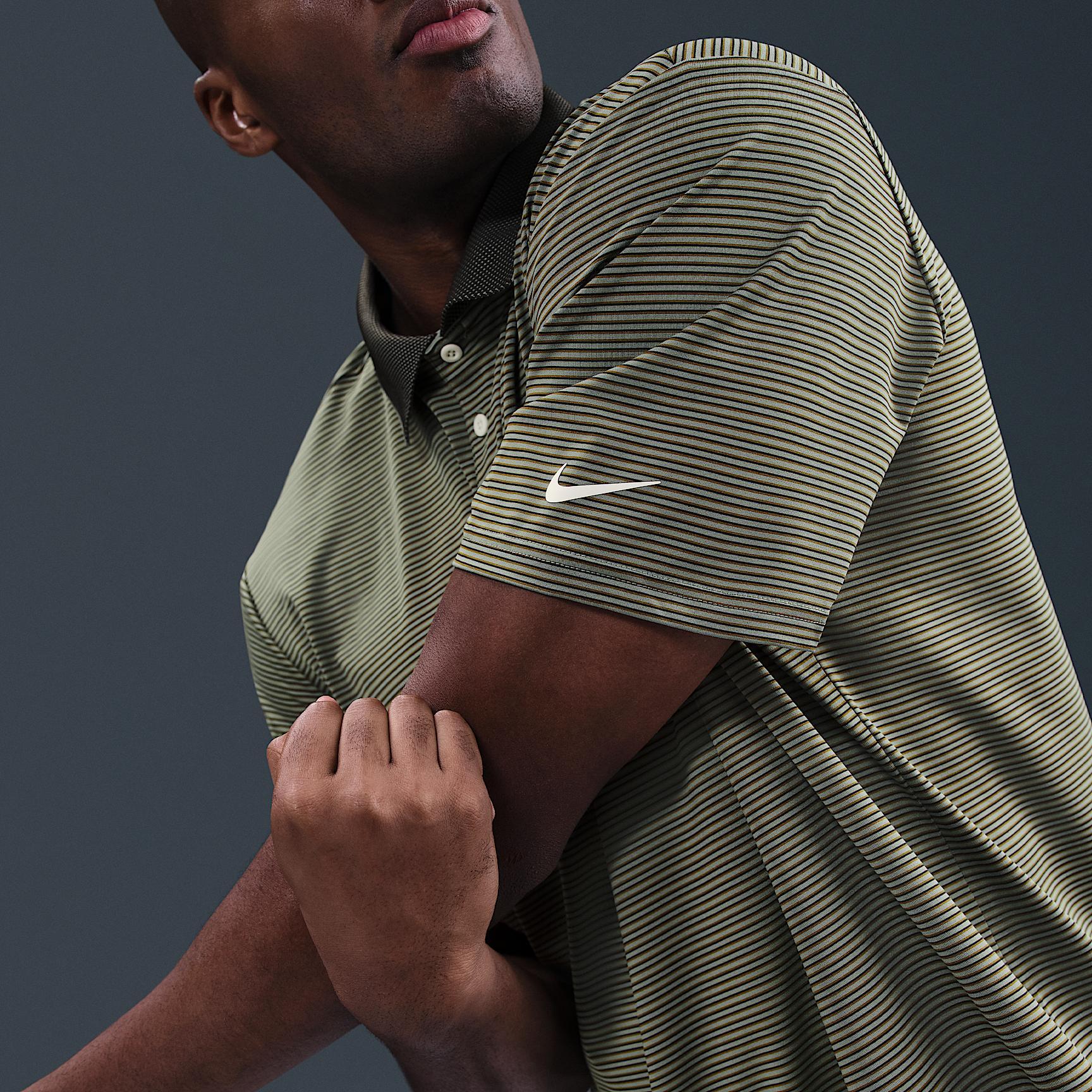 Nike Men's Tour Dri-FIT Striped Golf Polo Product Image