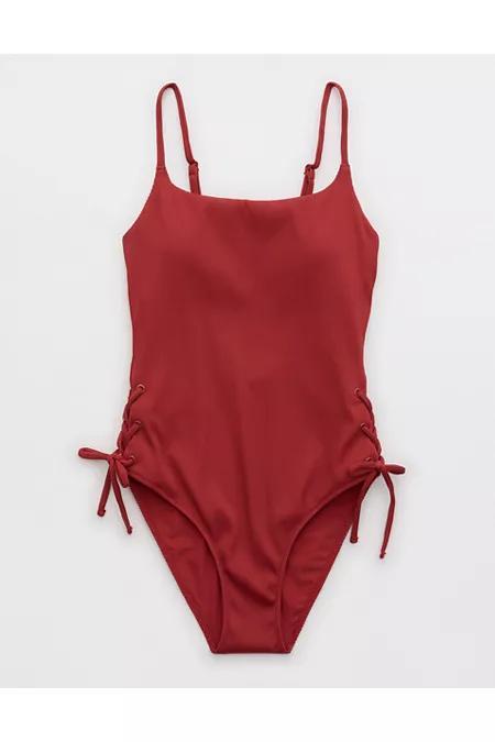 Aerie Ribbed Scoop One Piece Women's Product Image