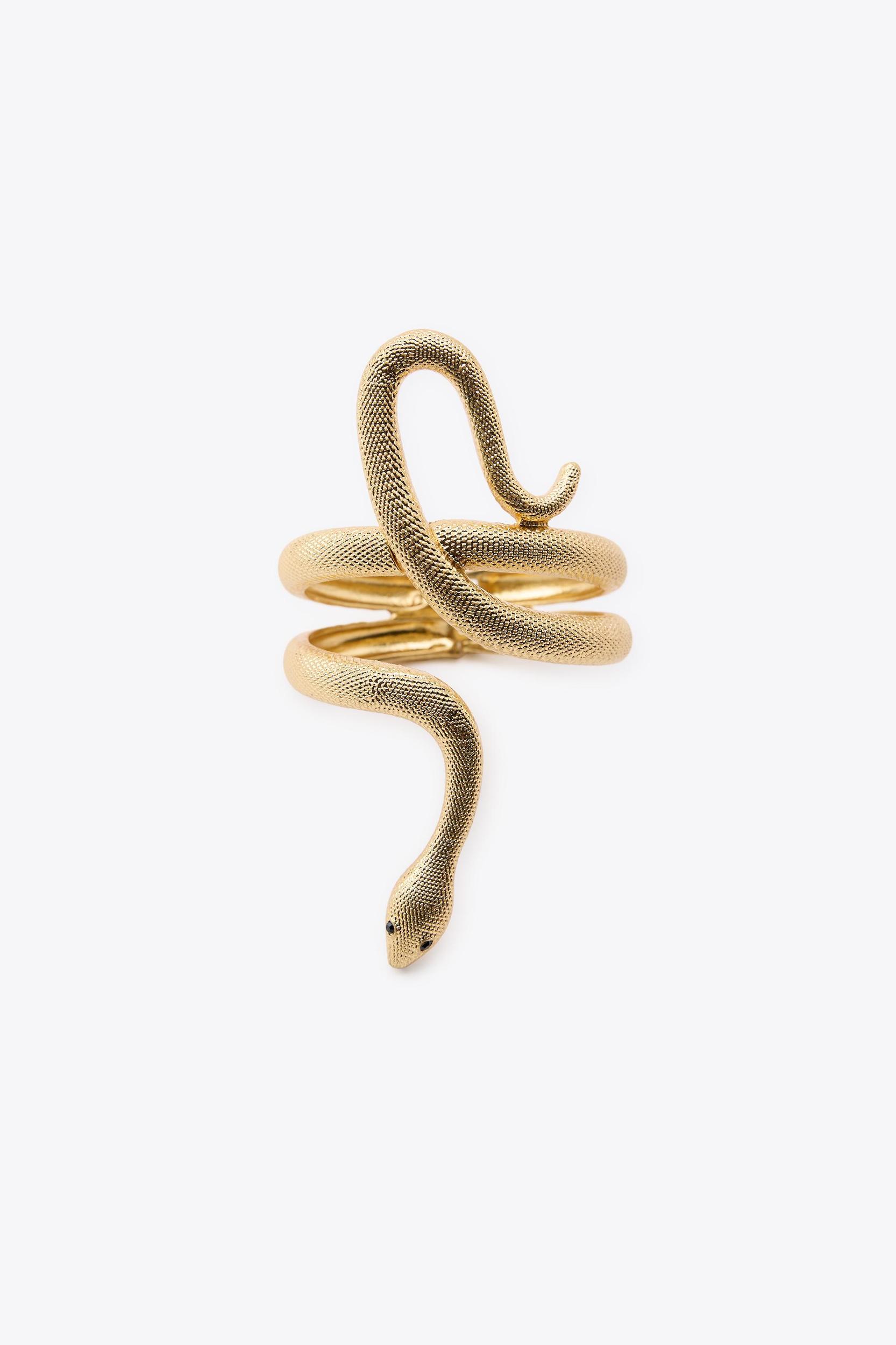 METAL SNAKE BRACELET Product Image
