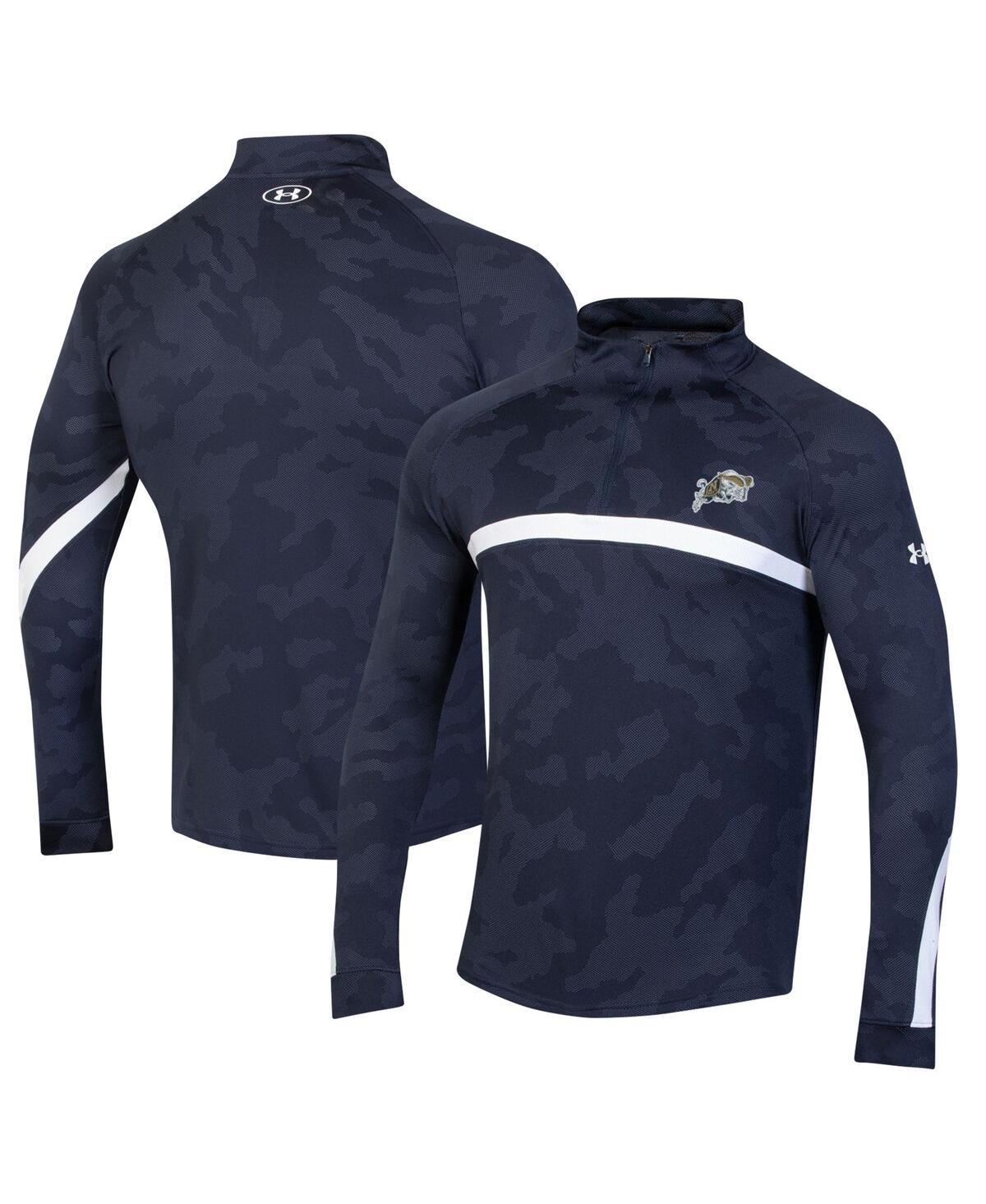 Men's Under Armour Black Maryland Terrapins Game Day Camo Raglan Quarter-Zip Top, Size: Medium Product Image