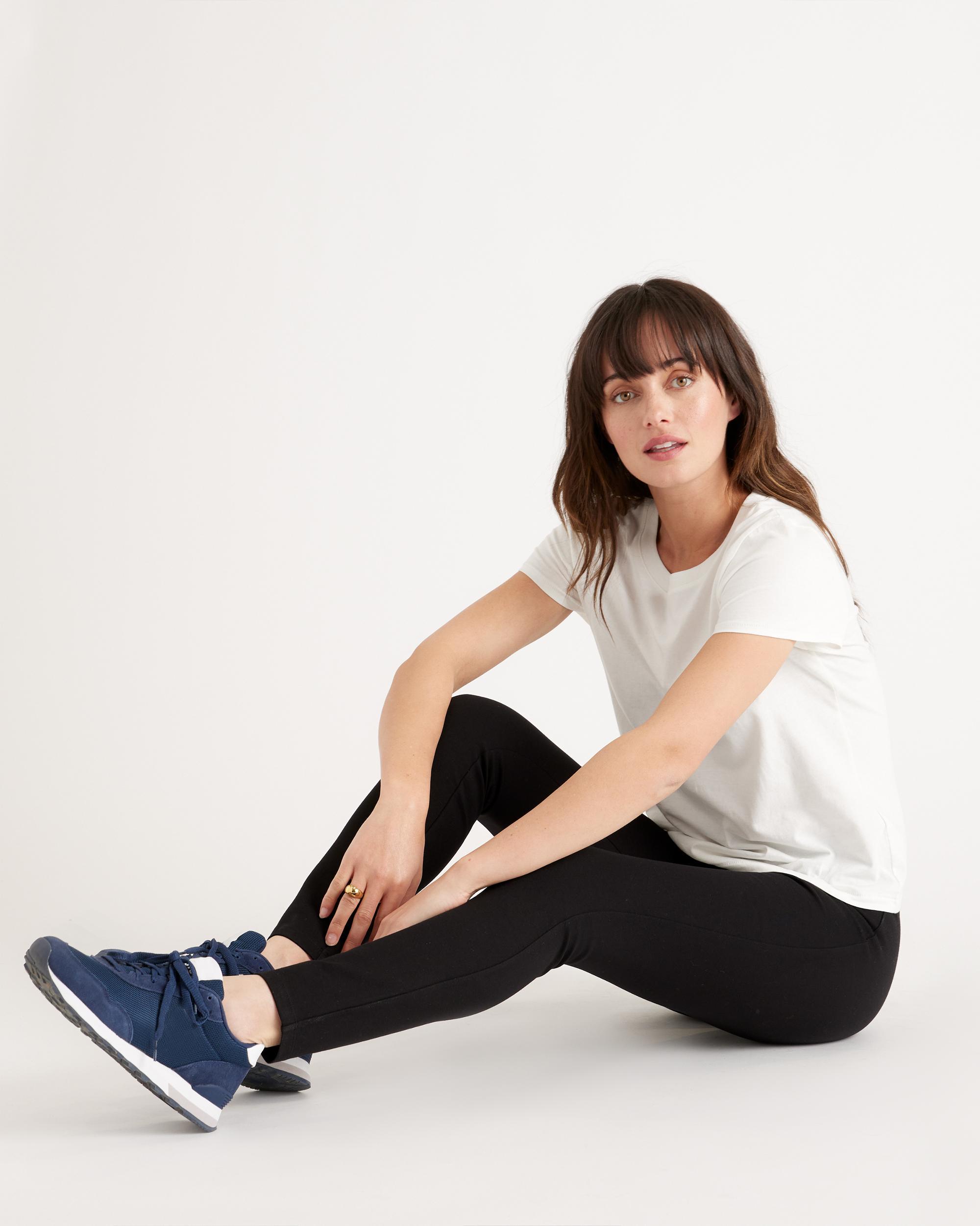 Quince | Women's Ultra-Stretch Ponte Skinny Pants Petite Size XL, Rayon Product Image