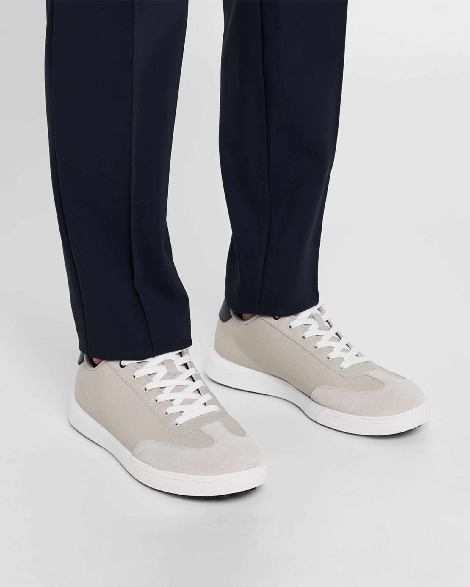 Men's Drift Leather Hybrid Golf Sneakers Product Image