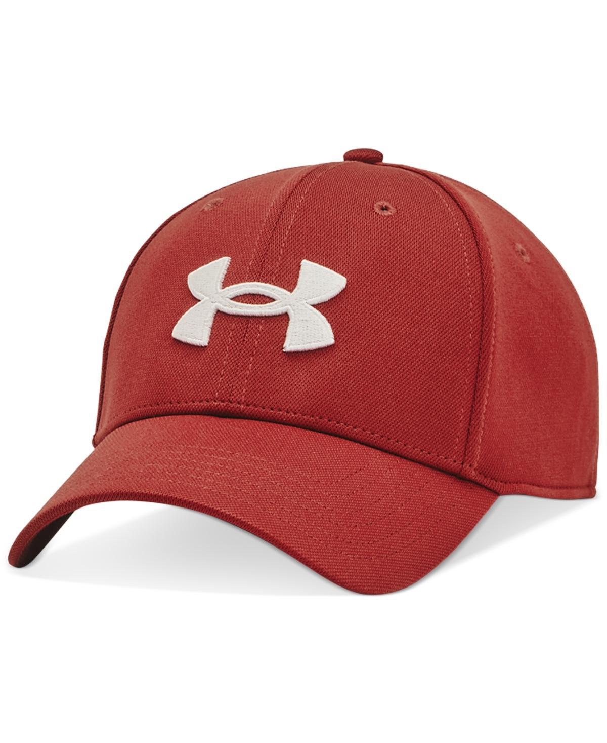 Men's Under Armour Blitzing Stretch-Fit Hat, Size: XL/XXL, Red Product Image